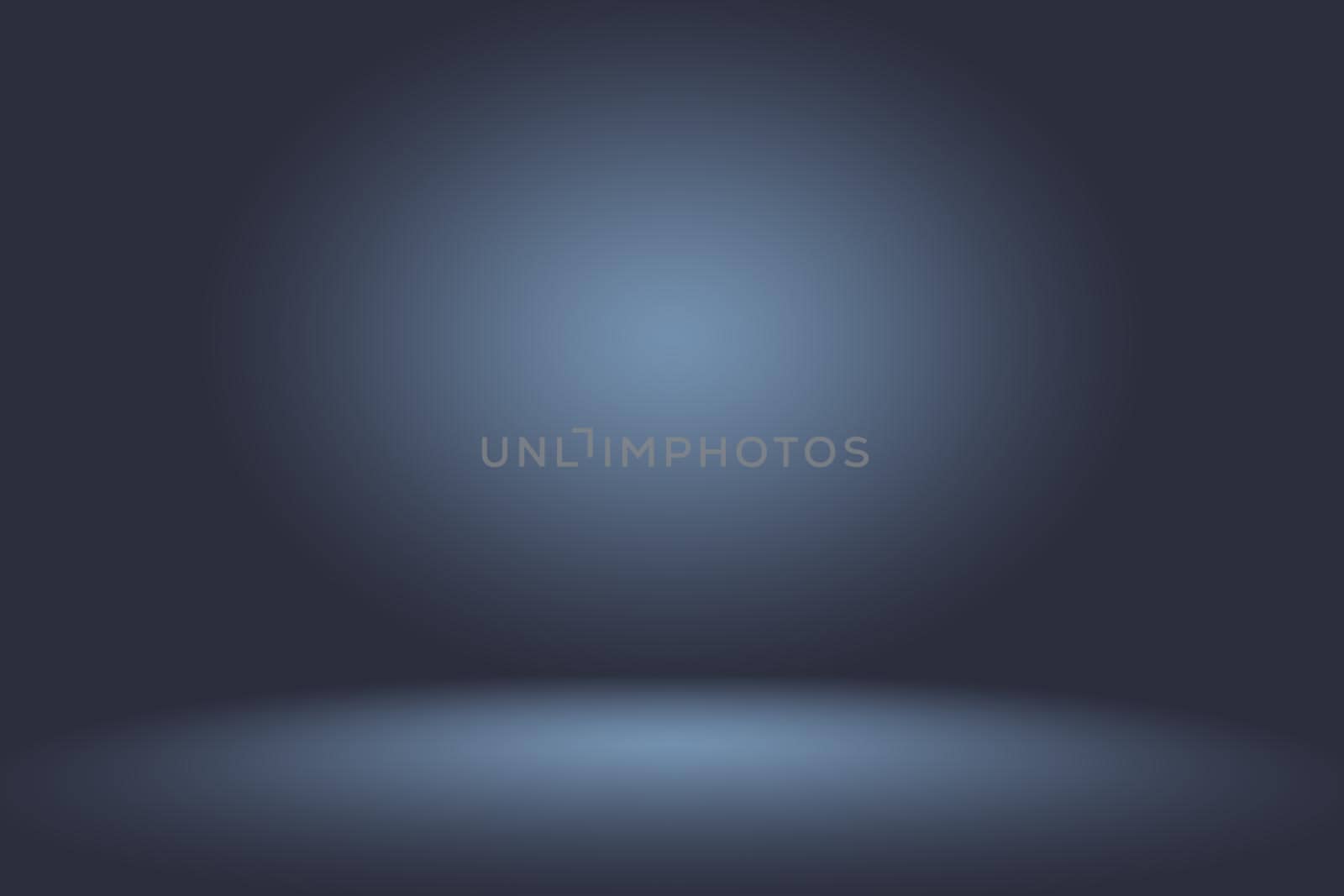 Abstract Smooth Dark blue with Black vignette Studio well use as background,business report,digital,website template,backdrop. by Benzoix