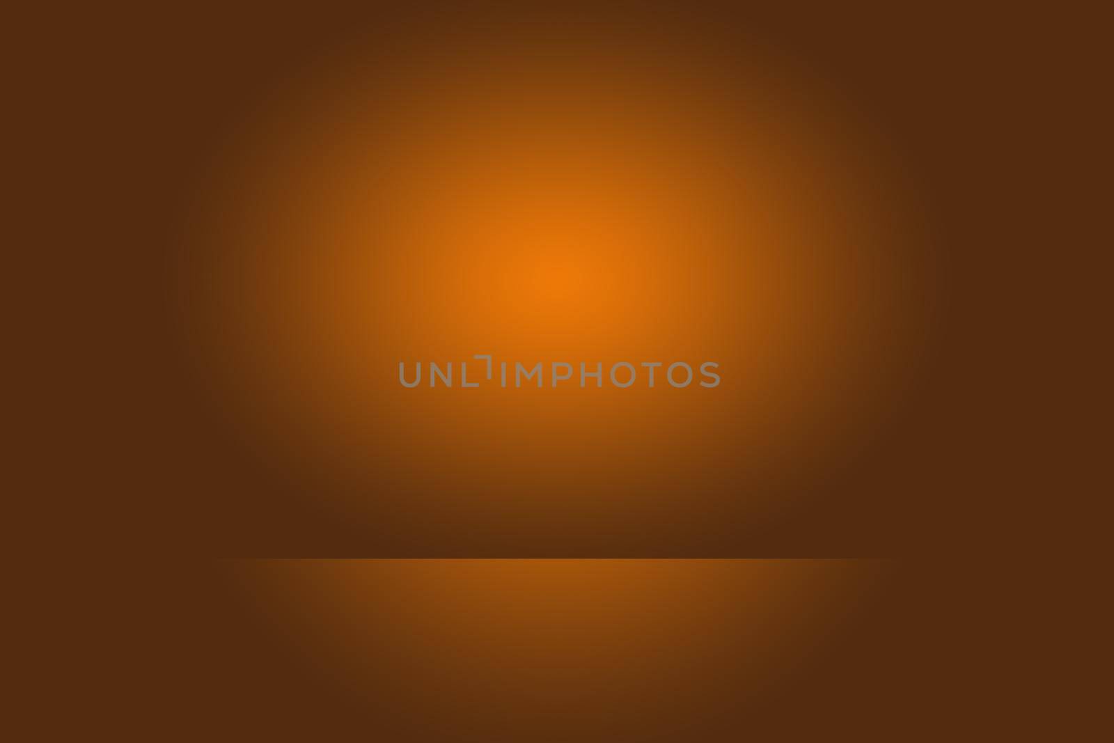 Abstract brown gradient well used as background for product display