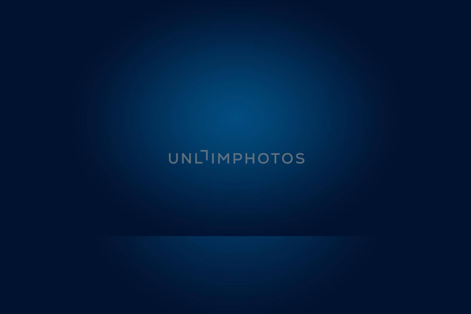 Abstract Luxury gradient Blue background. Smooth Dark blue with Black vignette Studio Banner. by Benzoix