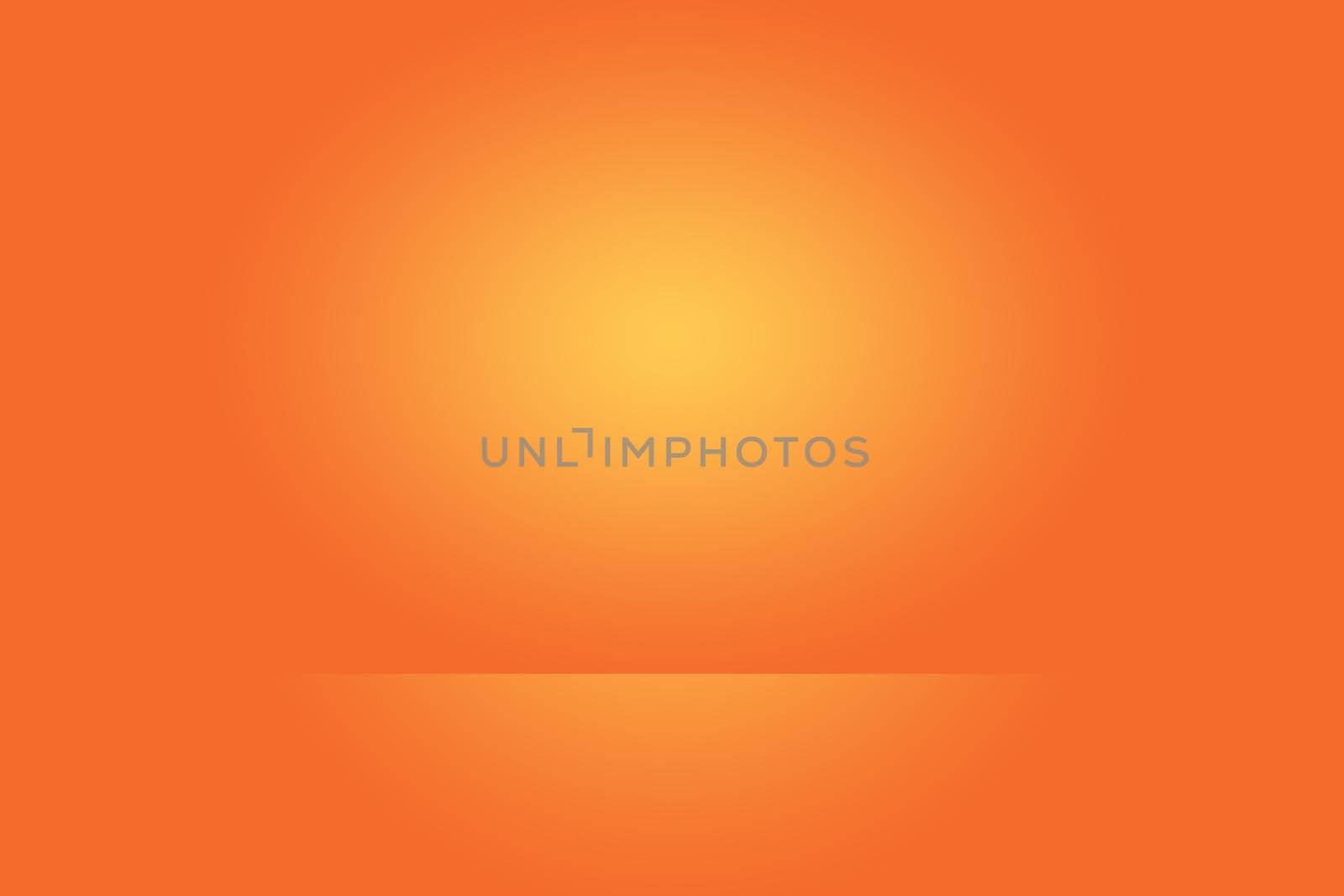 Abstract Orange background layout design,studio,room, web template ,Business report with smooth circle gradient color. by Benzoix