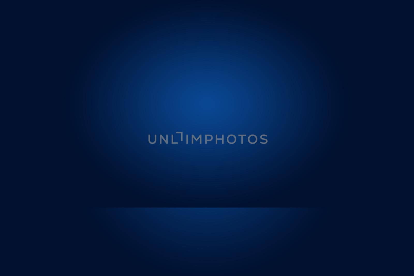 Abstract Luxury gradient Blue background. Smooth Dark blue with Black vignette Studio Banner. by Benzoix