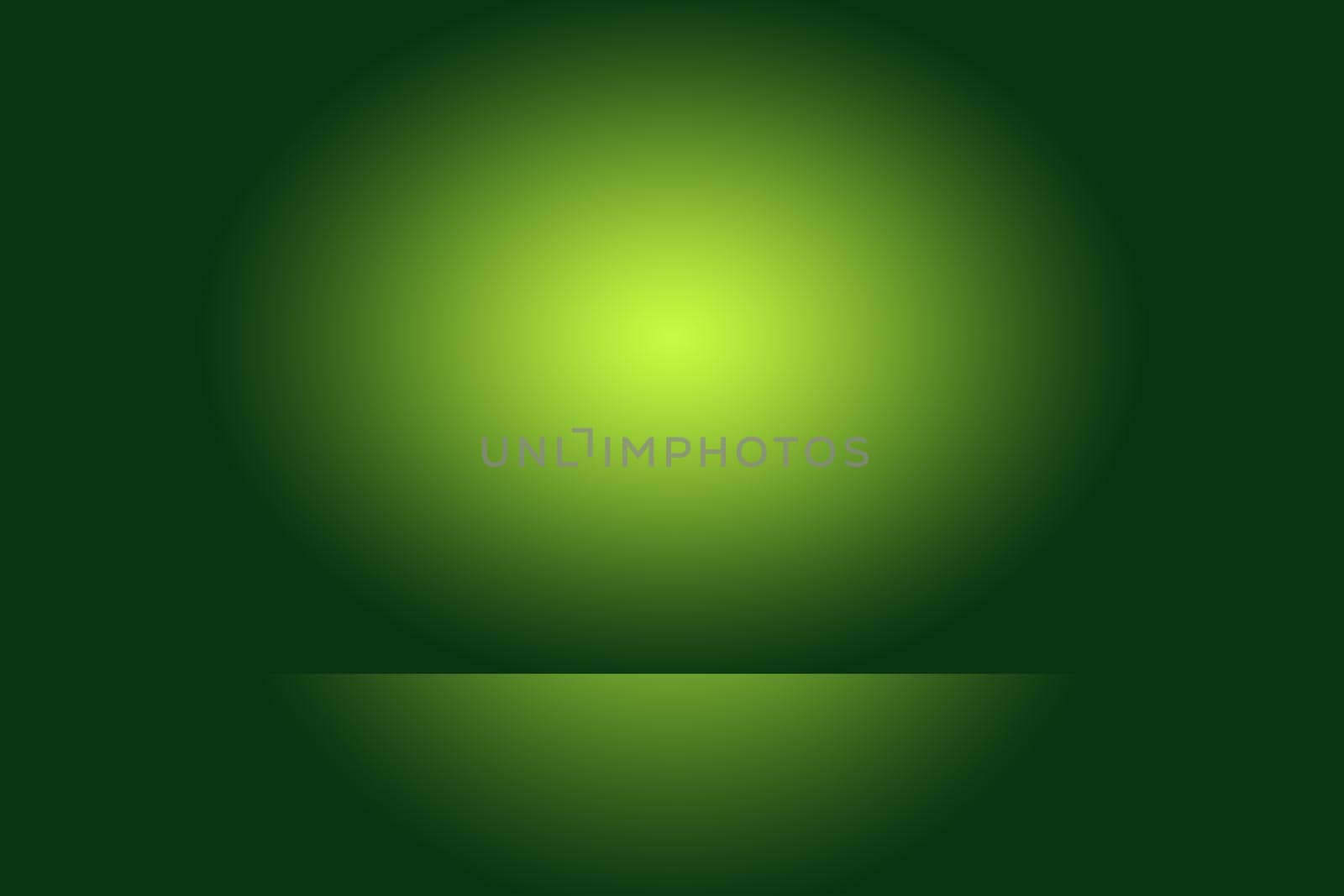 Luxury plain Green gradient abstract studio background empty room with space for your text and picture by Benzoix