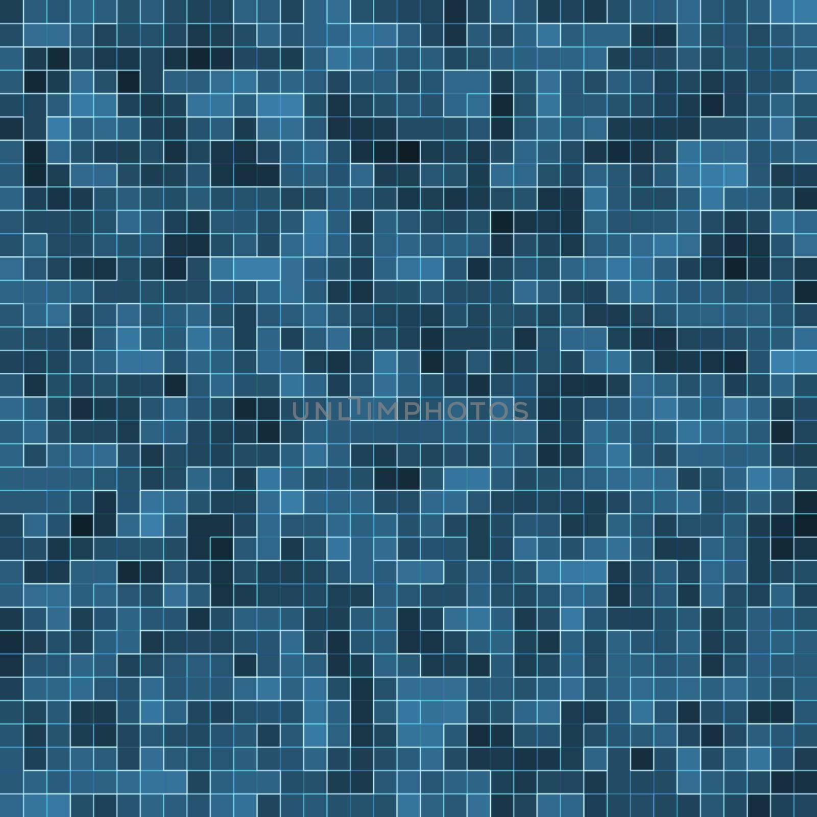 Texture Swimming pool Mosaic tile background. Wallpaper, banner, backdrop. by Benzoix