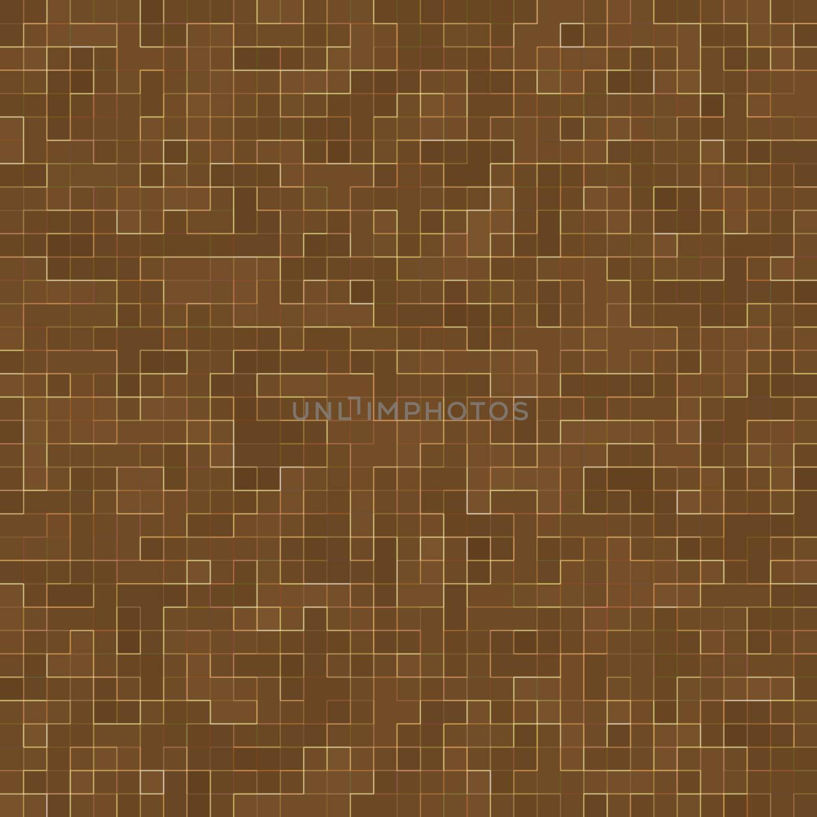 Colored ceramic stones. Abstract Smooth Brown Mosiac Texture abstract ceramic mosaic adorned building. Abstract Seamless Pattern