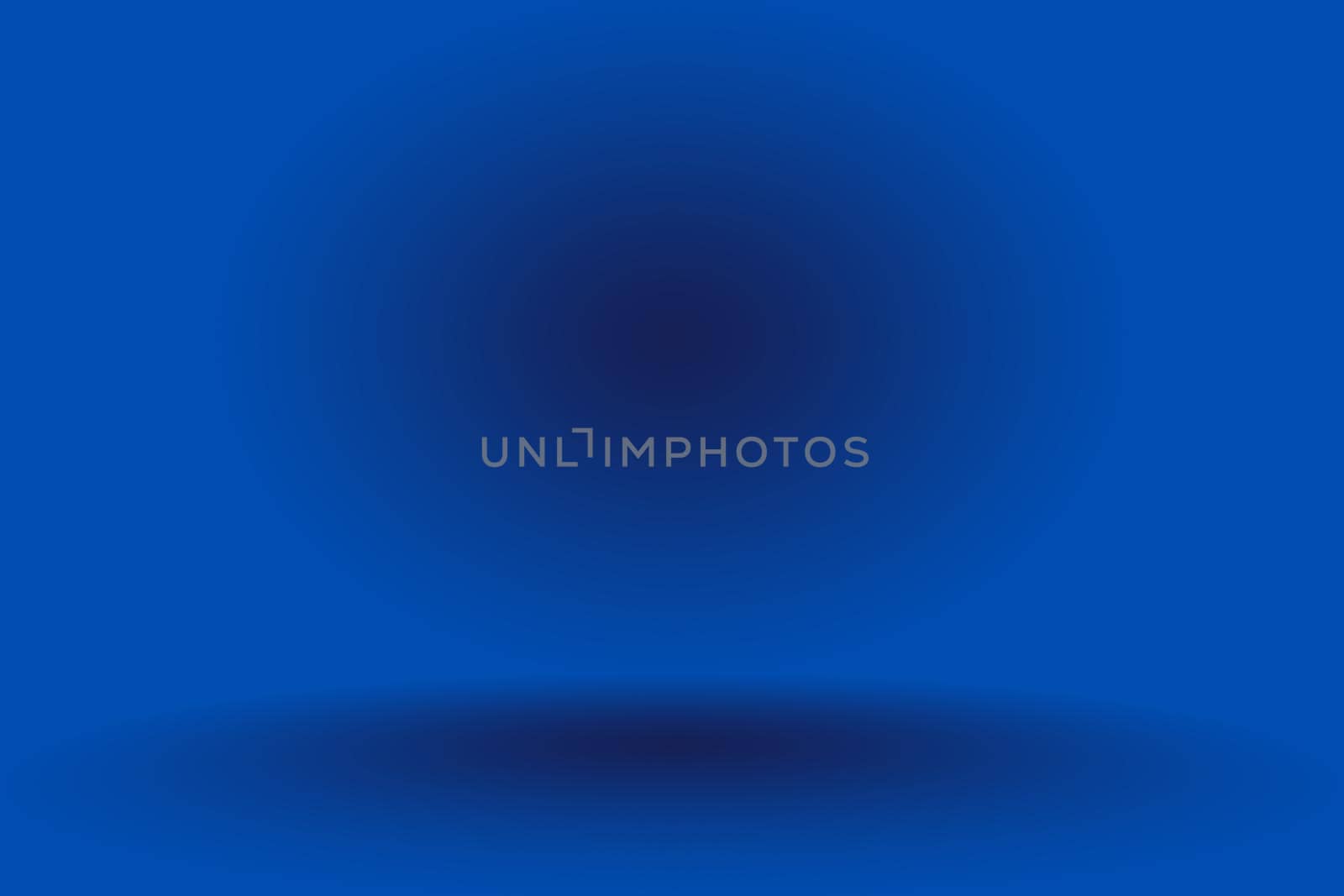 Gradient Blue abstract background. Smooth Dark blue with Black vignette Studio. by Benzoix