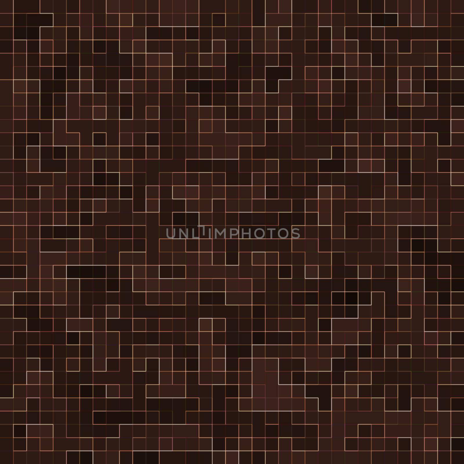 Colored ceramic stones. Abstract Smooth Brown Mosiac Texture abstract ceramic mosaic adorned building. Abstract Seamless Pattern