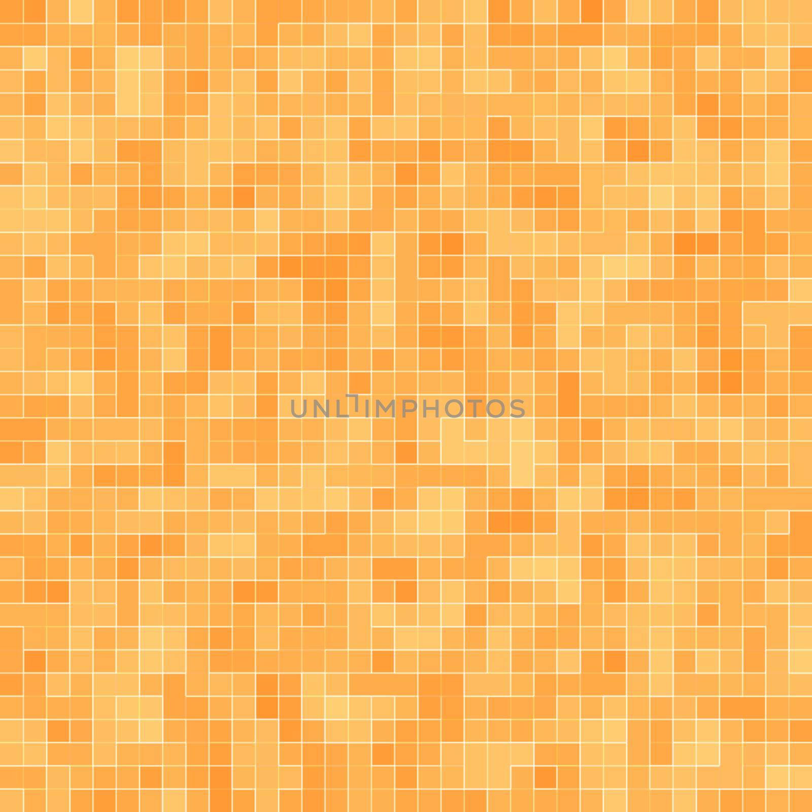 Abstract colorful geometric pattern, Orange, Yellow and Red stoneware mosaic texture background, Modern style wall background. by Benzoix