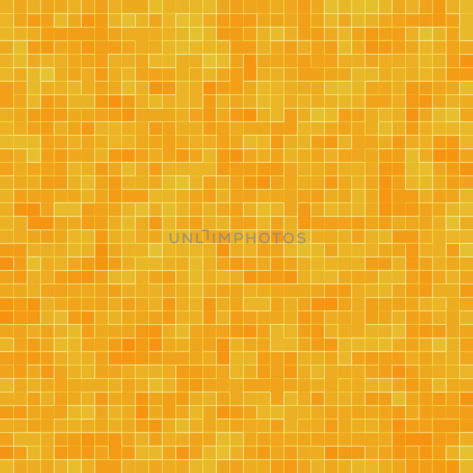 Abstract colorful geometric pattern, Orange, Yellow and Red stoneware mosaic texture background, Modern style wall background