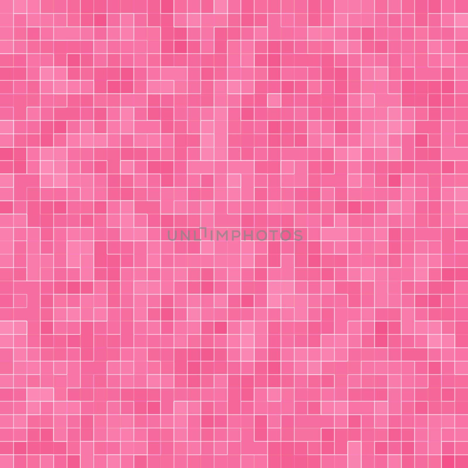 Abstract Luxury Sweet Pastel Pink Tone Wall Floor Tile Glass Seamless Pattern Mosaic Background Texture for Furniture Material.