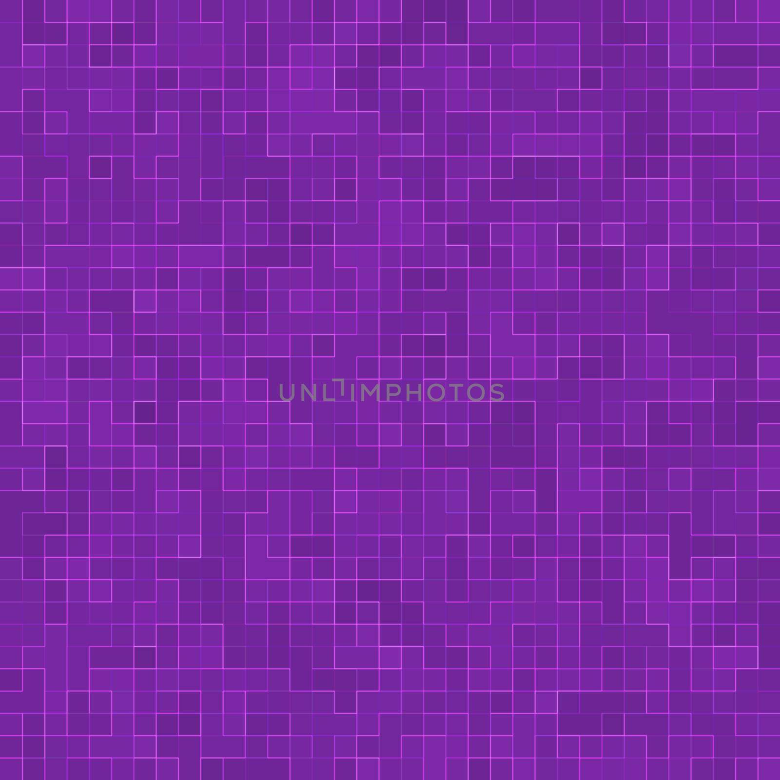 Bright purple square mosaic for textural background