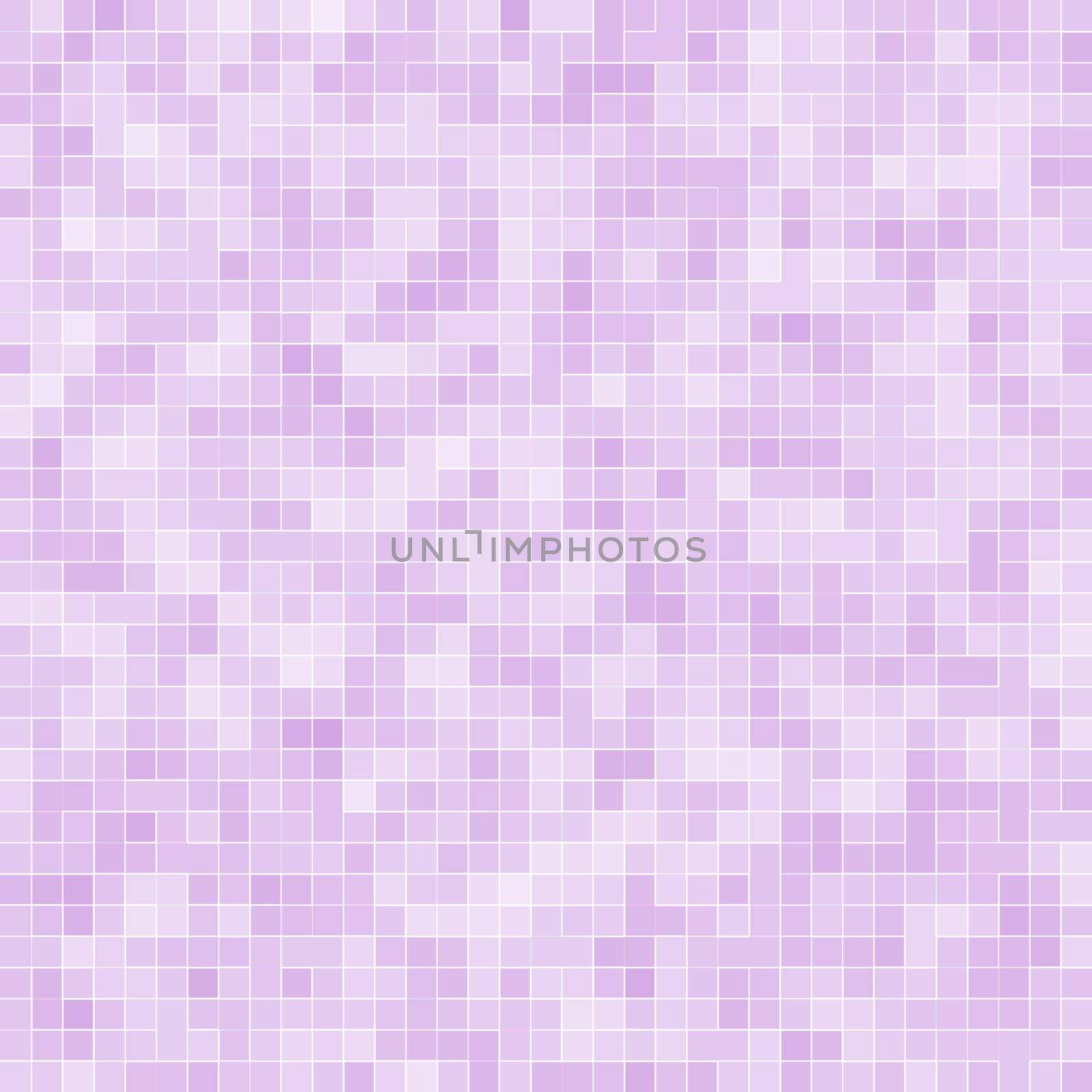 Bright purple square mosaic for textural background