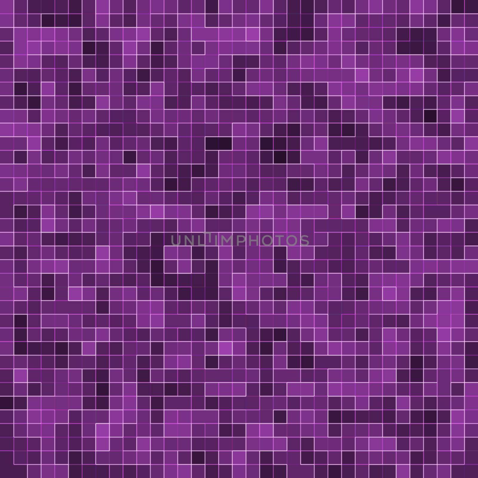 Bright purple square mosaic for textural background