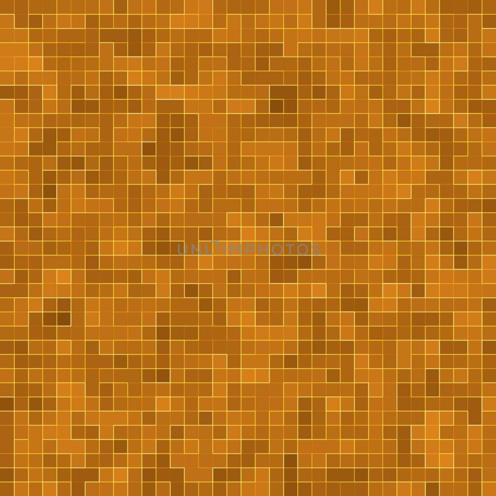 Abstract colorful geometric pattern, Orange, Yellow and Red stoneware mosaic texture background, Modern style wall background. by Benzoix