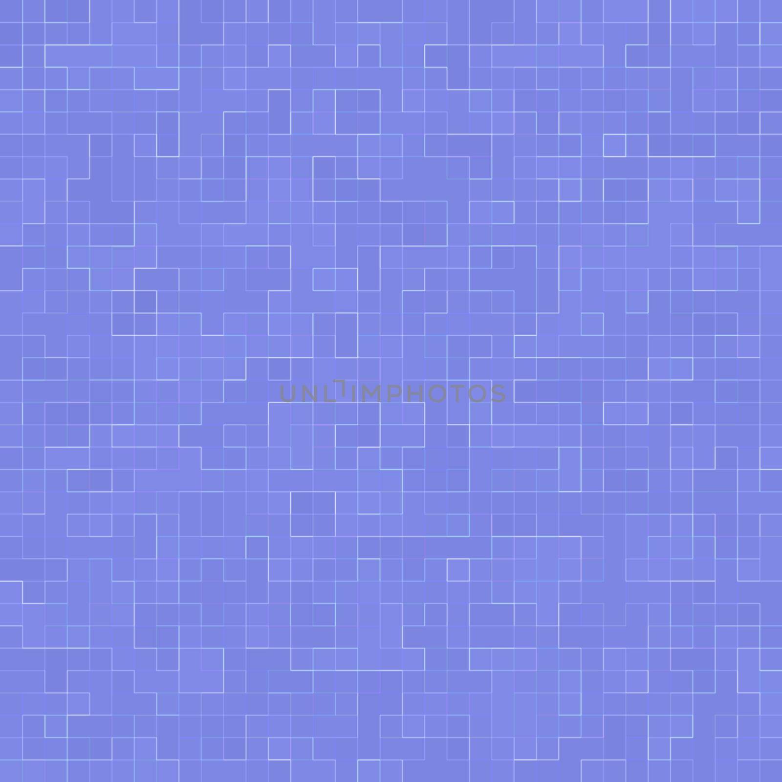 Bright purple square mosaic for textural background. by Benzoix