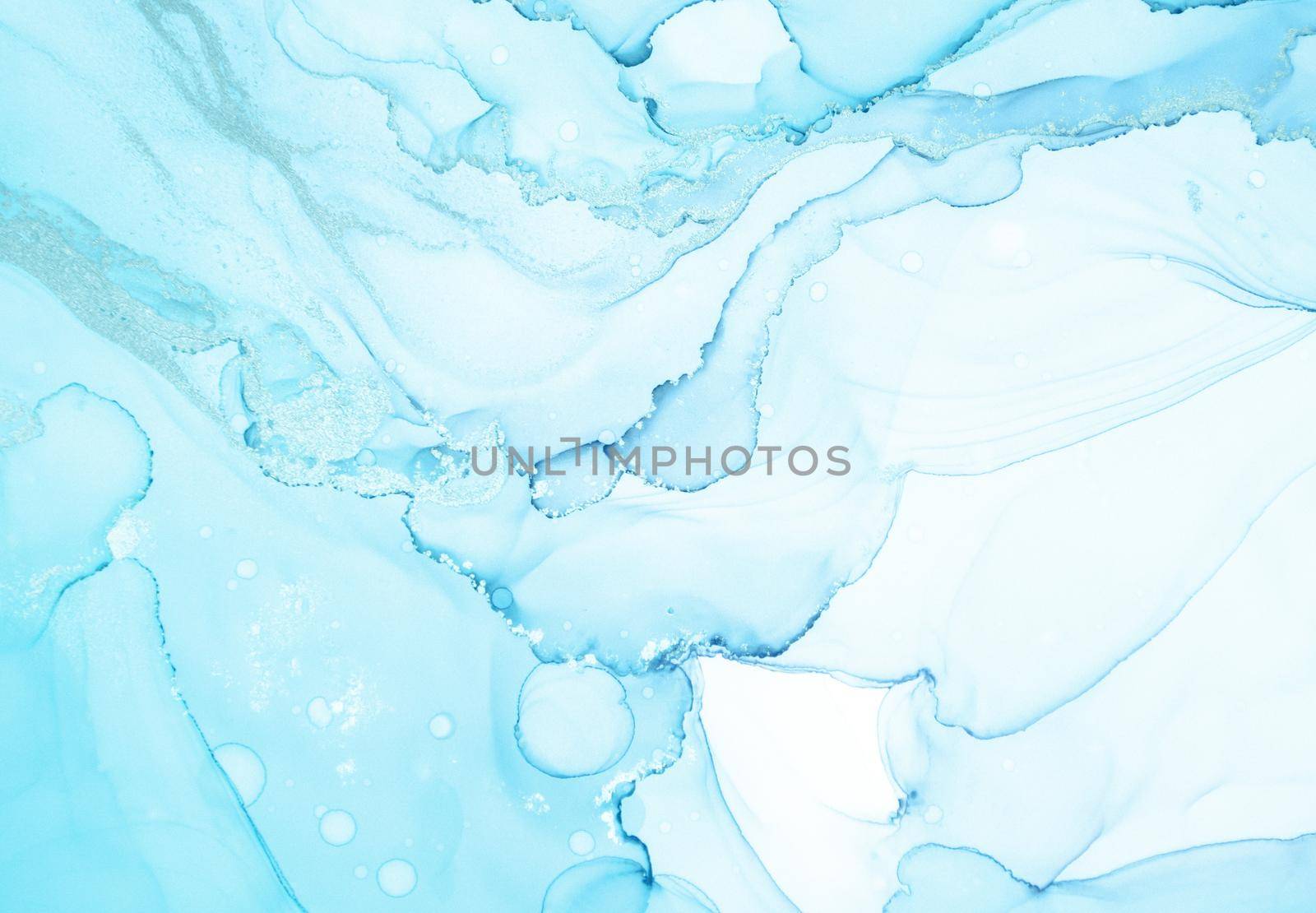 Ink Colours Mix. Fluid Wave Background. Indigo Marble Paint. Ink Colours Mix Water. Airy Light Print. Blue Art Texture. Watercolor Creative Splash. Oil Alcohol Design. Abstract Mixing Inks.