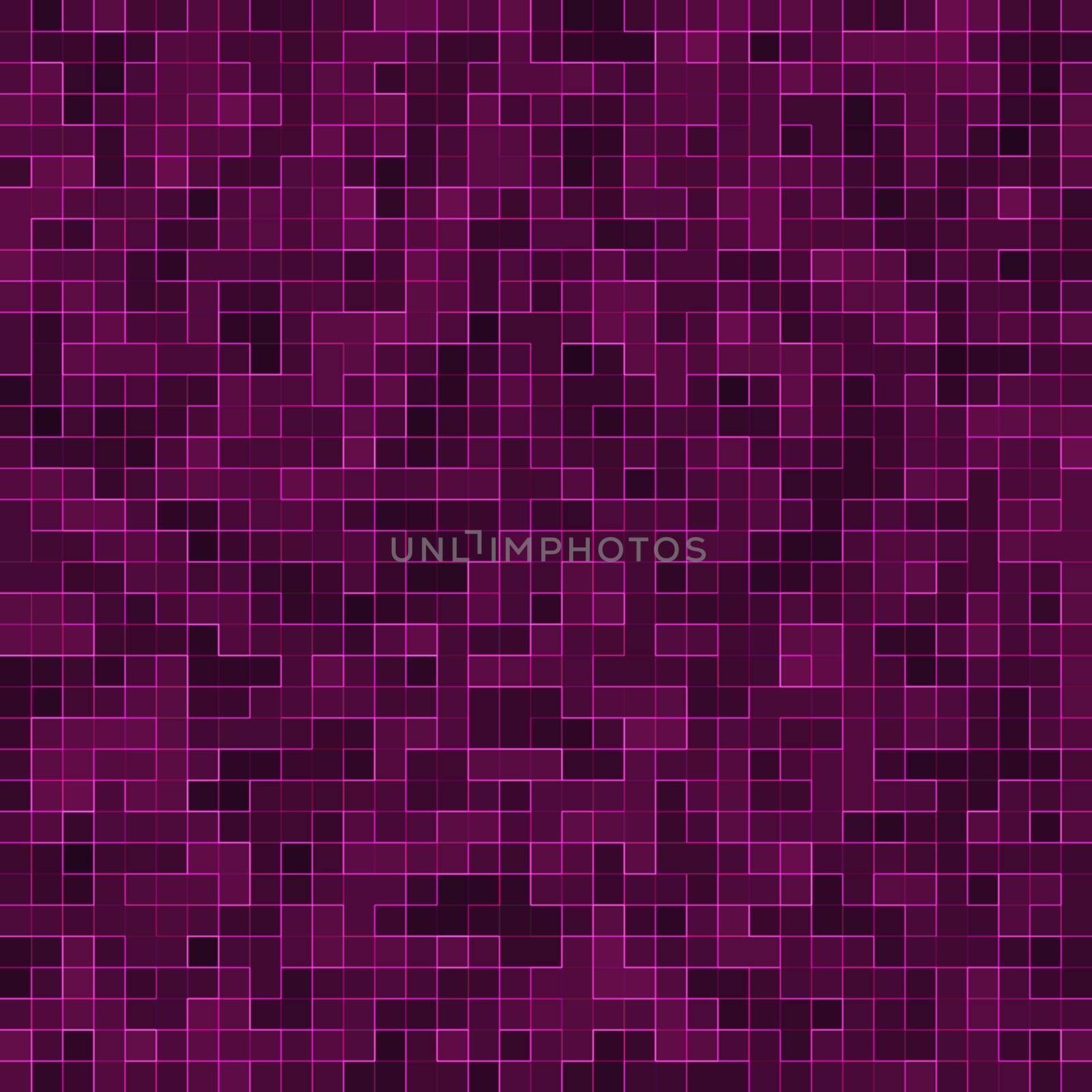 Bright purple square mosaic for textural background