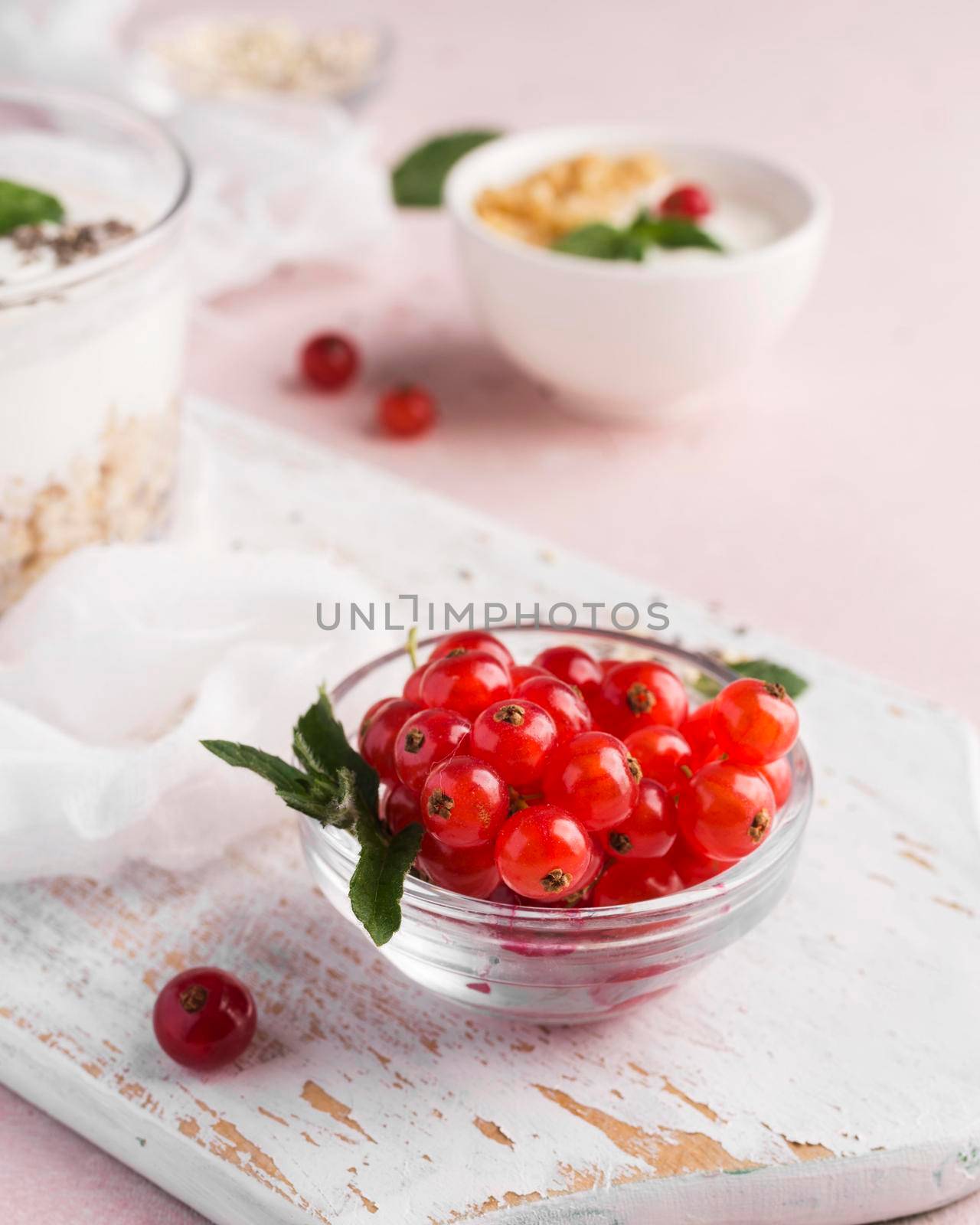 cranberries small bowl bio food lifestyle concept. High resolution photo