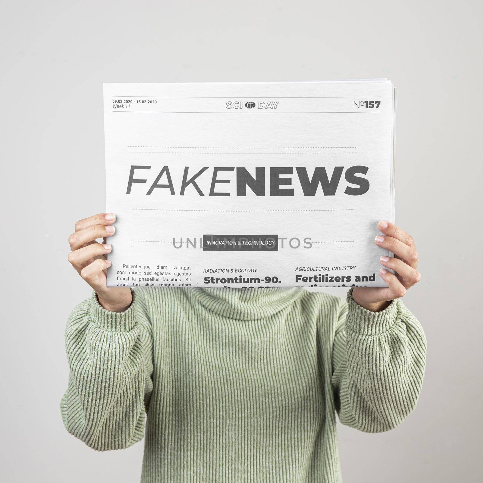 fake news concept. High quality beautiful photo concept by Zahard