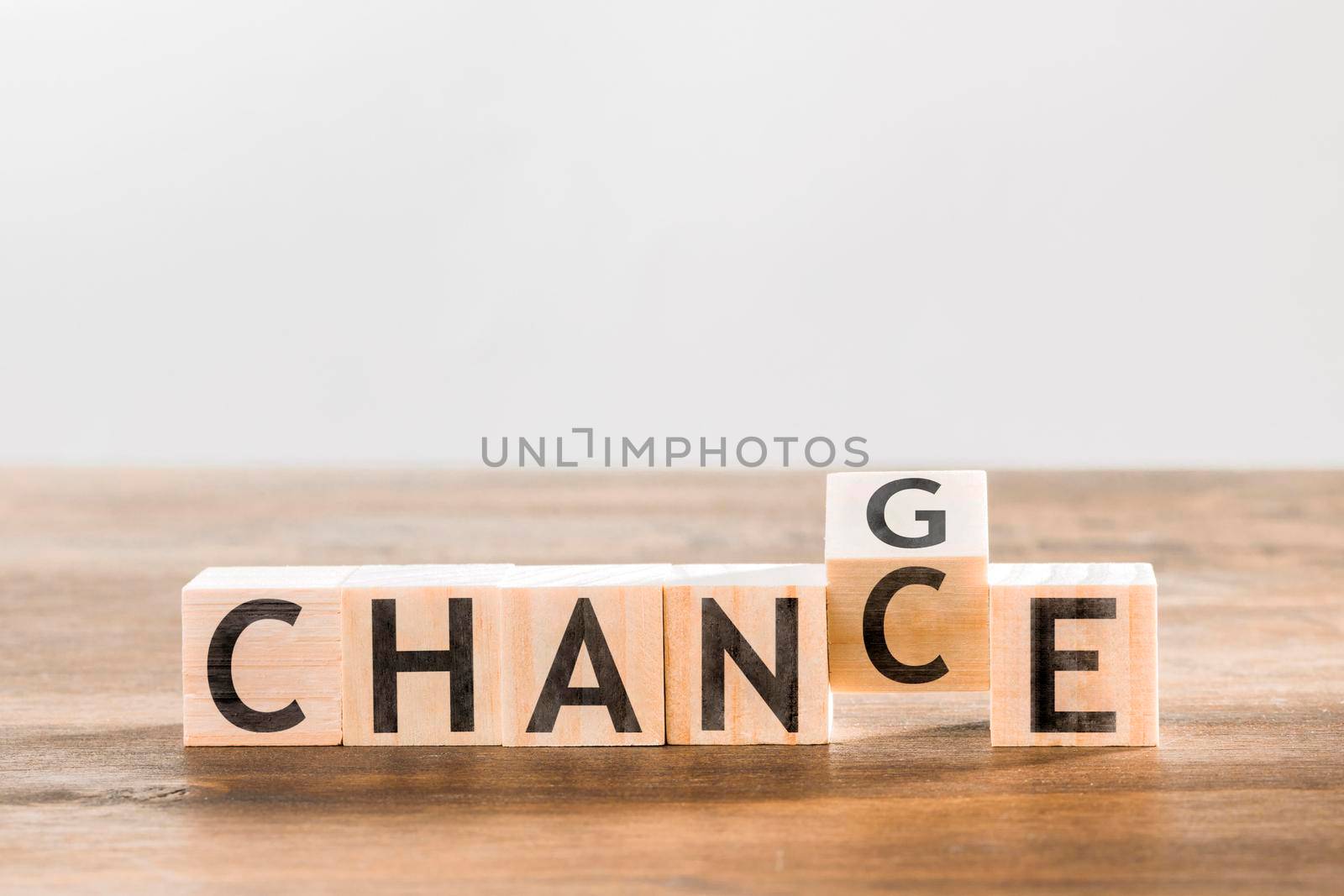 chance word letters desk by Zahard