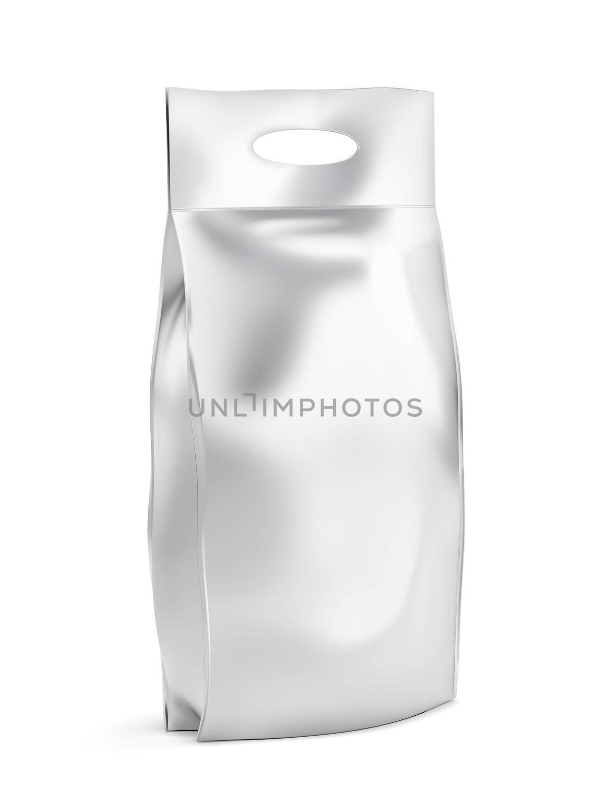 Silver washing powder bag by magraphics