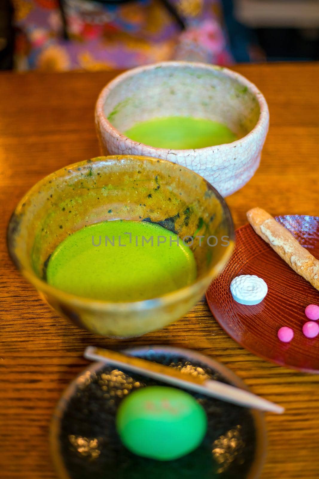 Traditional Kyoto style green tea by f11photo