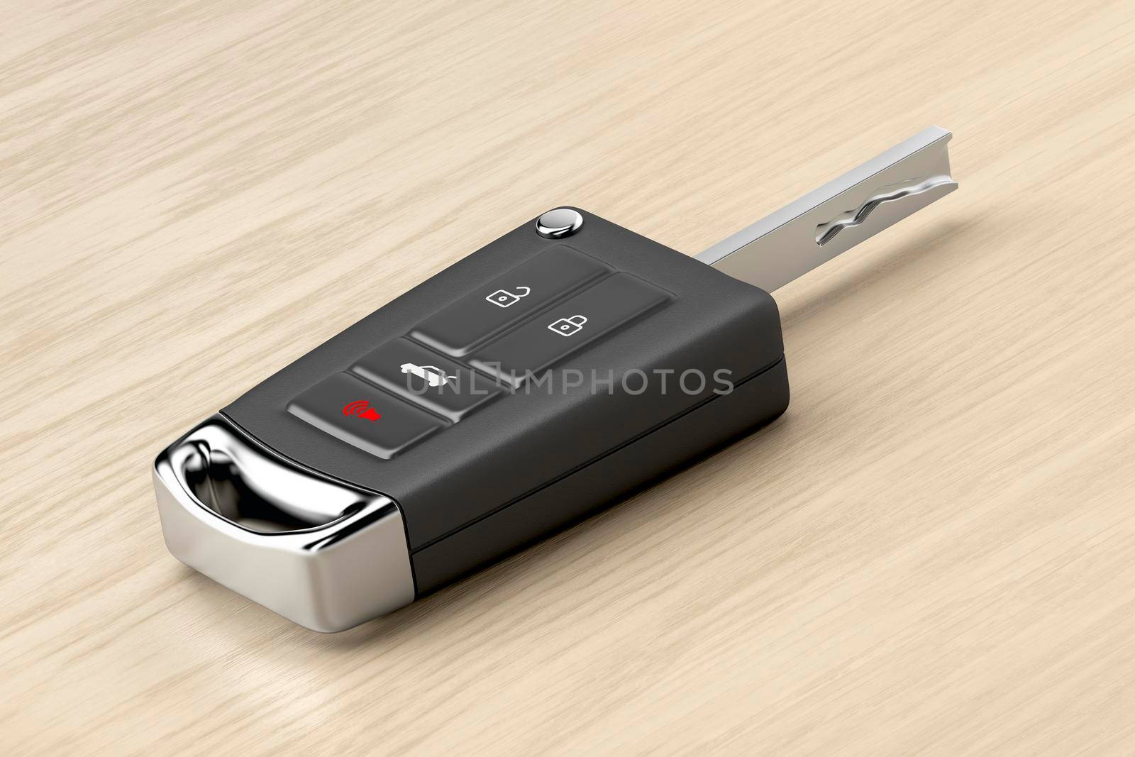 Modern car key by magraphics