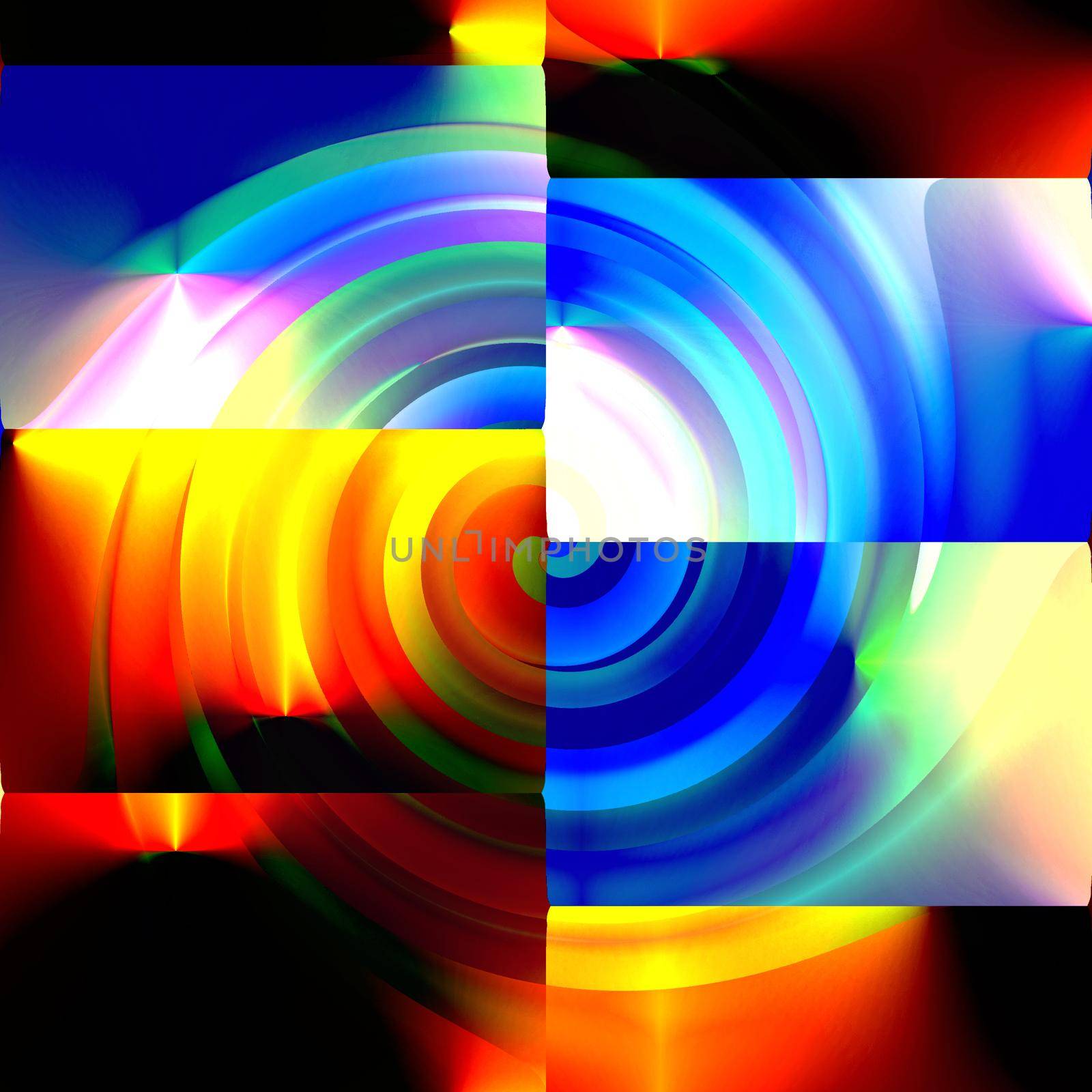 Abstract generative art background experiment by stocklady