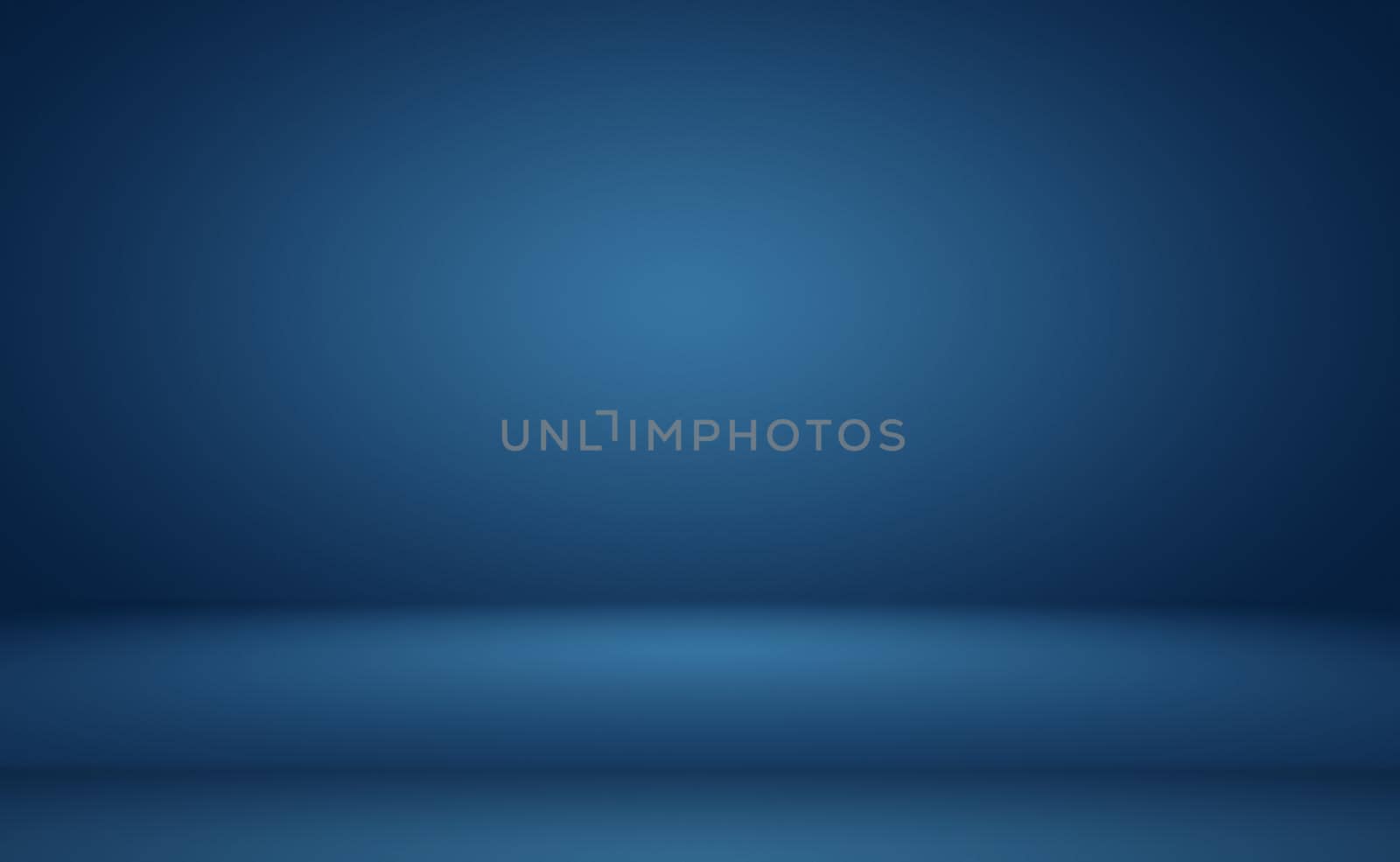 Abstract Luxury gradient Blue background. Smooth Dark blue with Black vignette Studio Banner