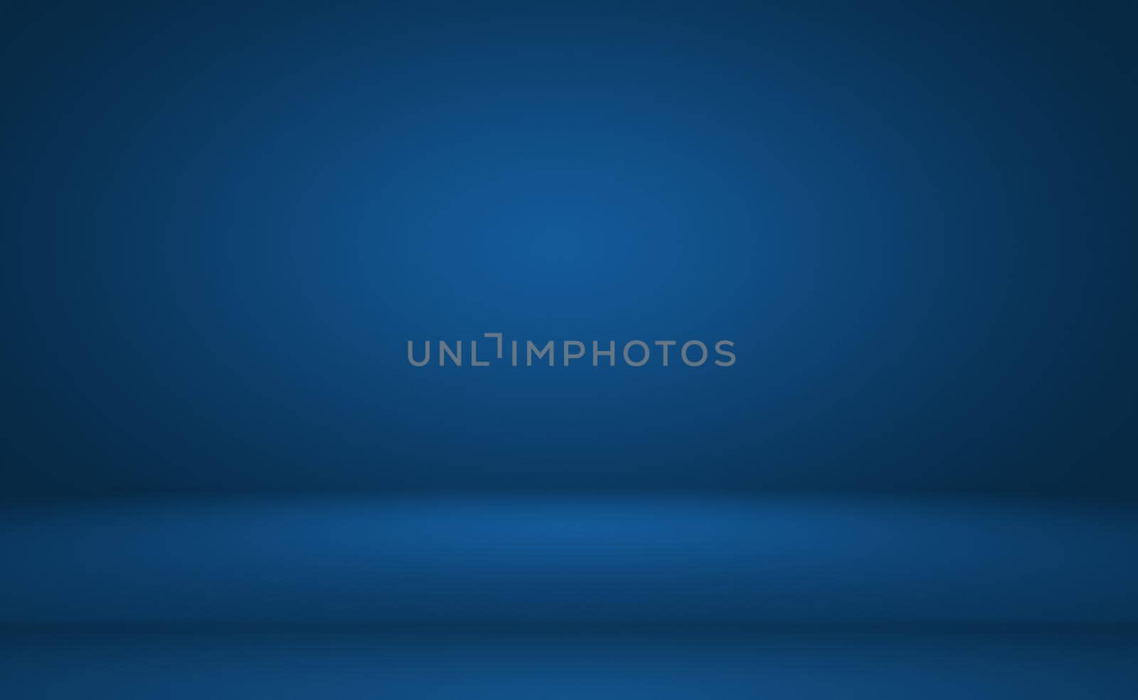 Abstract Luxury gradient Blue background. Smooth Dark blue with Black vignette Studio Banner