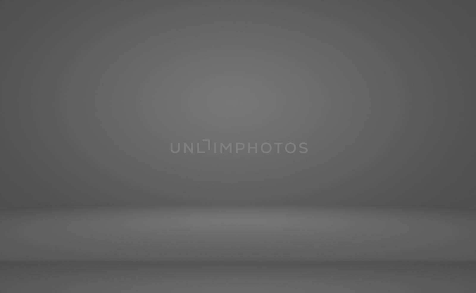 Abstract luxury blur dark grey and black gradient, used as background studio wall for display your products