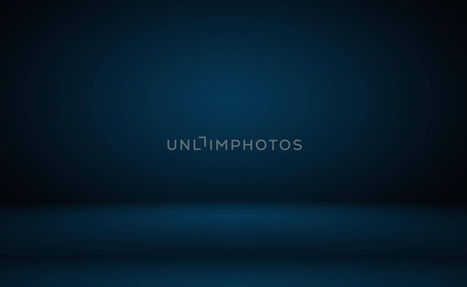 Abstract Luxury gradient Blue background. Smooth Dark blue with Black vignette Studio Banner. by Benzoix