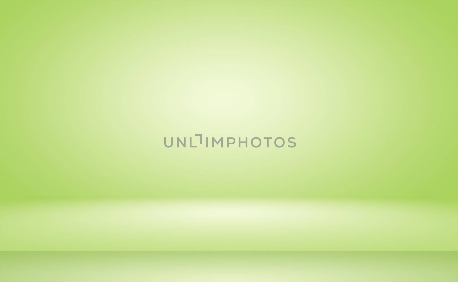 Green gradient abstract background empty room with space for your text and picture