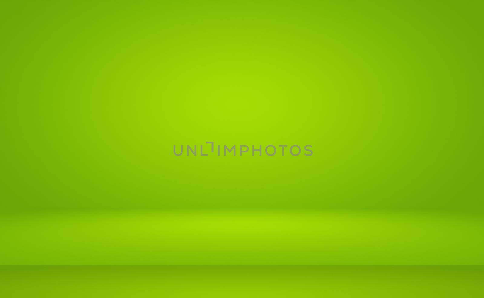 Green gradient abstract background empty room with space for your text and picture