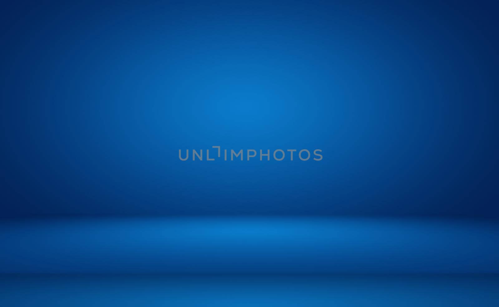 Abstract Luxury gradient Blue background. Smooth Dark blue with Black vignette Studio Banner