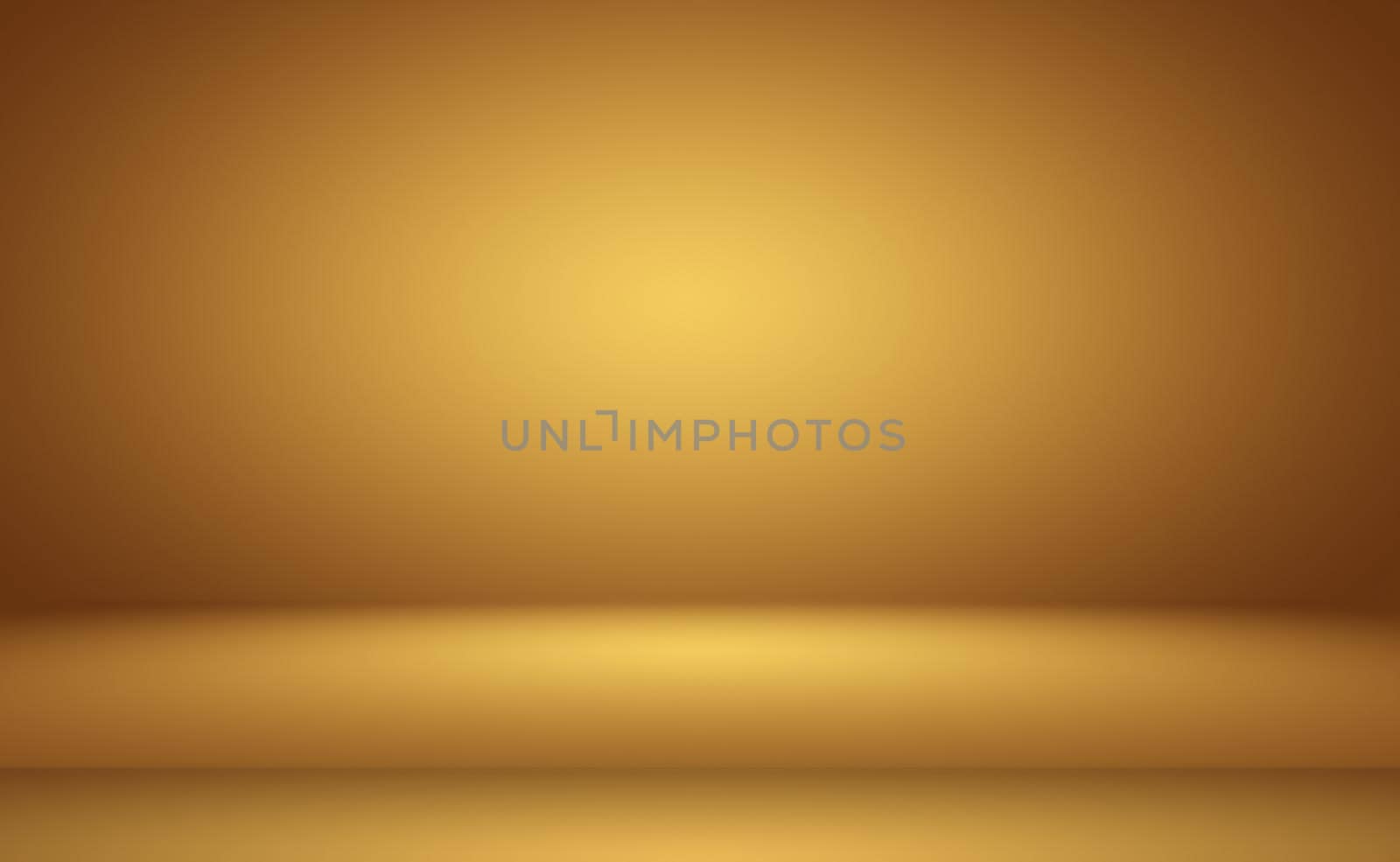 Abstract Luxury Gold yellow gradient studio wall, well use as background,layout,banner and product presentation