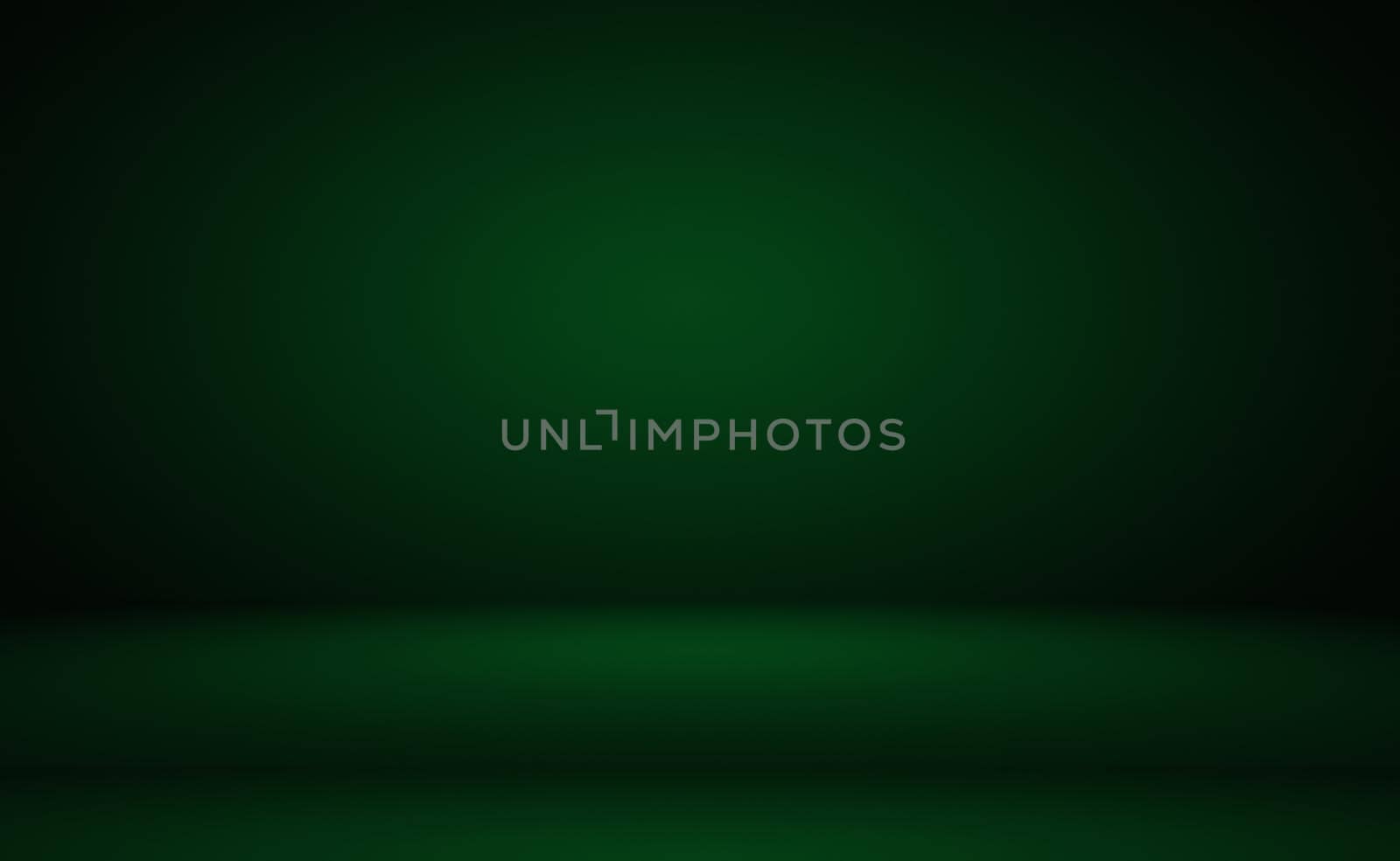 Luxury plain Green gradient abstract studio background empty room with space for your text and picture.