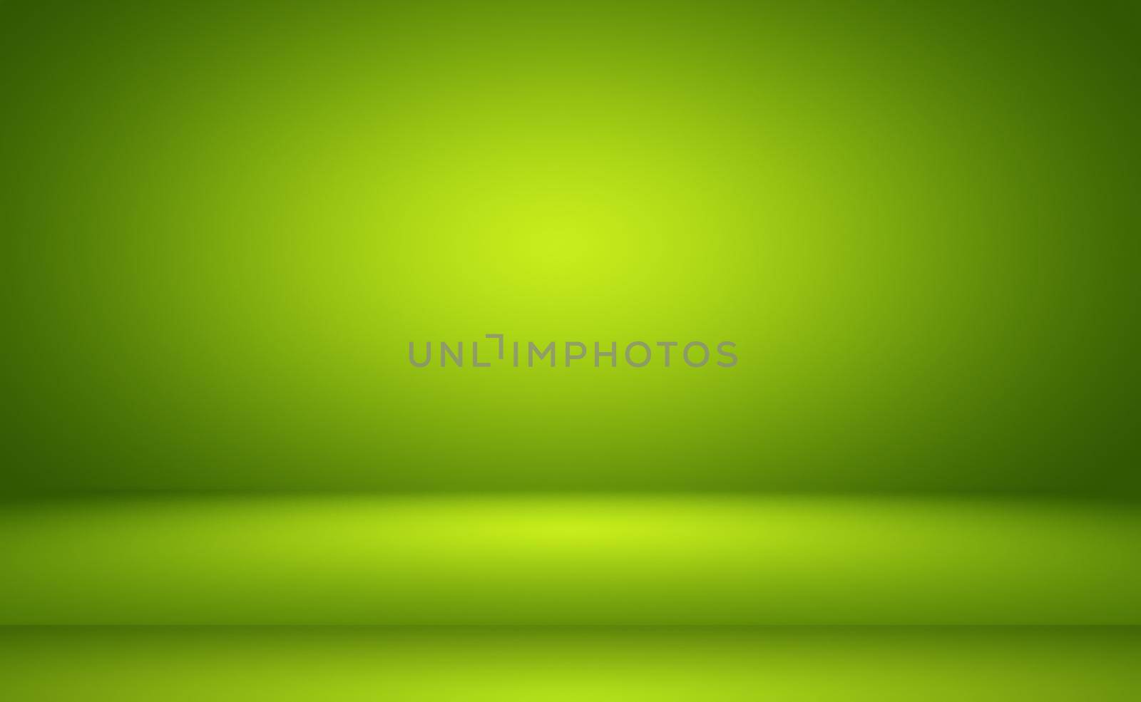 Green gradient abstract background empty room with space for your text and picture