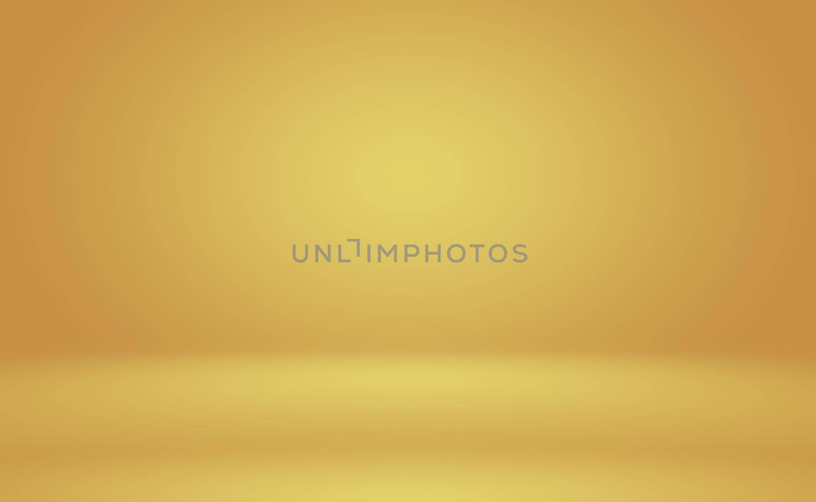 Abstract Luxury Gold yellow gradient studio wall, well use as background,layout,banner and product presentation