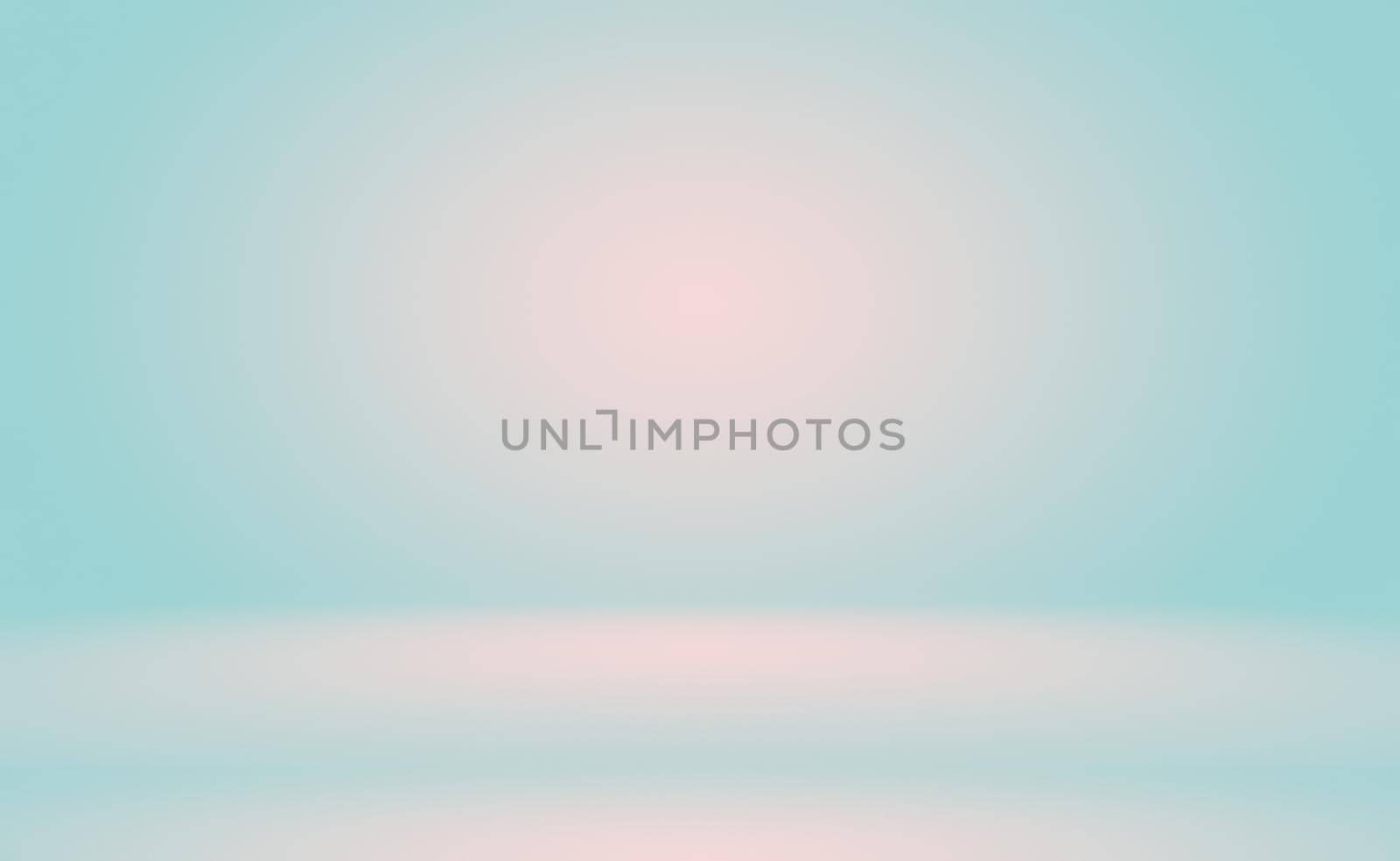 A soft vintage gradient blur background with a pastel colored well use as studio room, product presentation and banner.