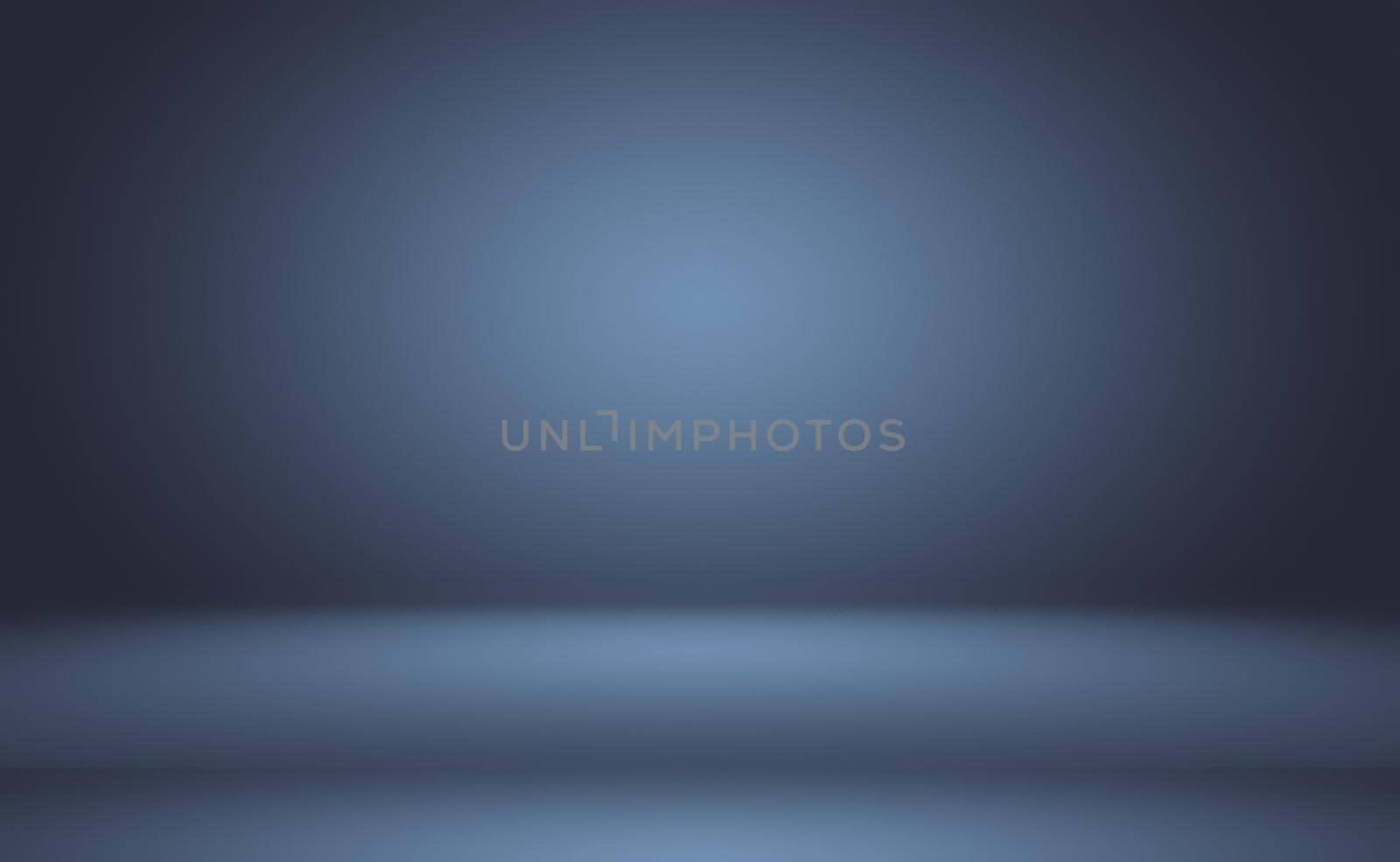 Abstract Luxury gradient Blue background. Smooth Dark blue with Black vignette Studio Banner