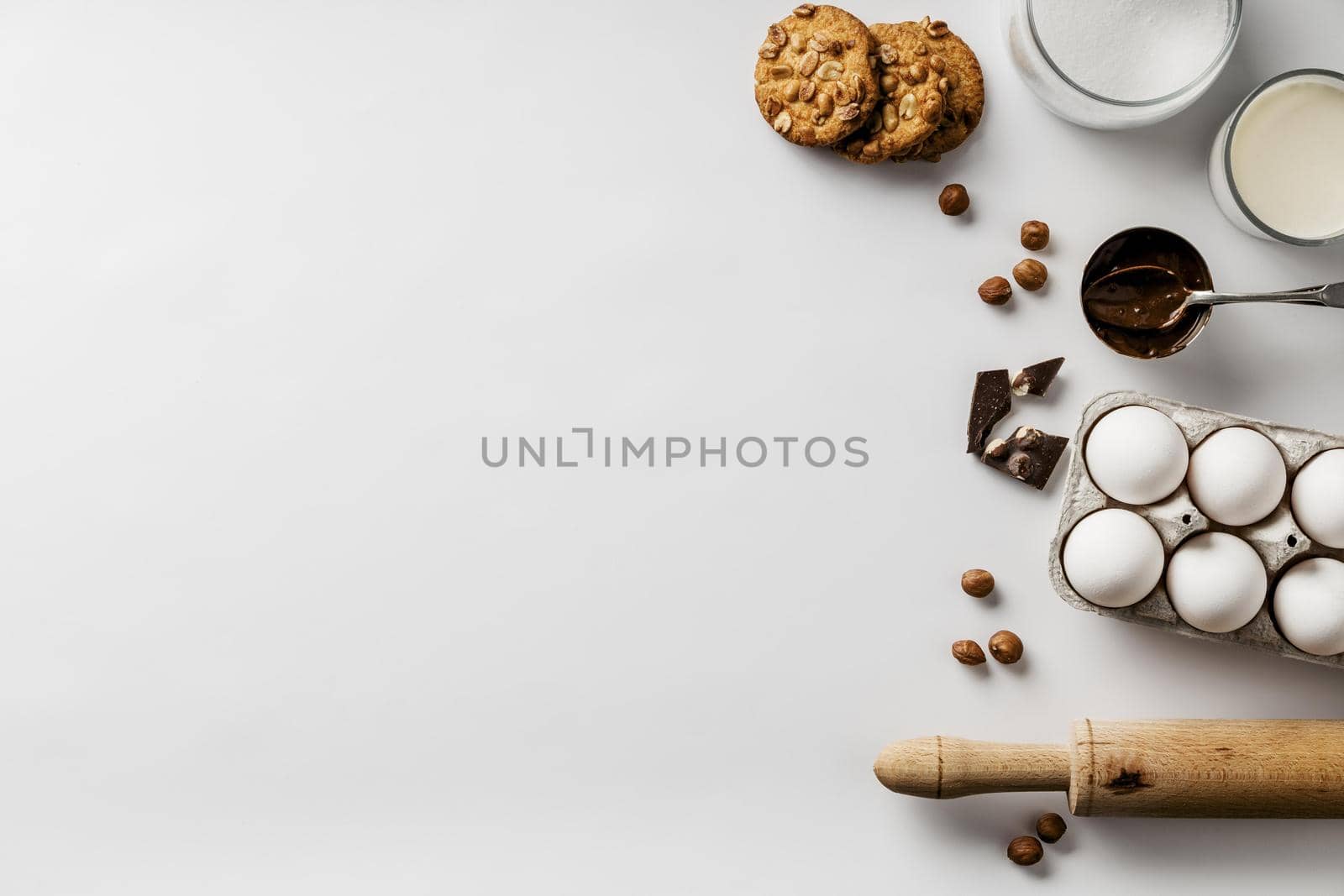 copy space ingredients cookies. Resolution and high quality beautiful photo
