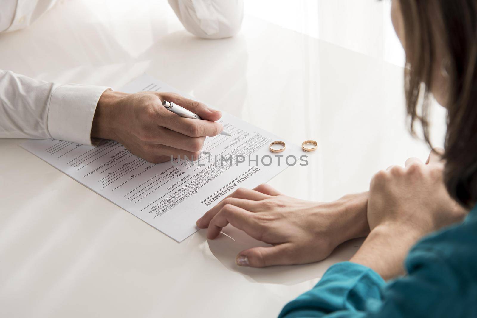 close up couple divorcing. Resolution and high quality beautiful photo