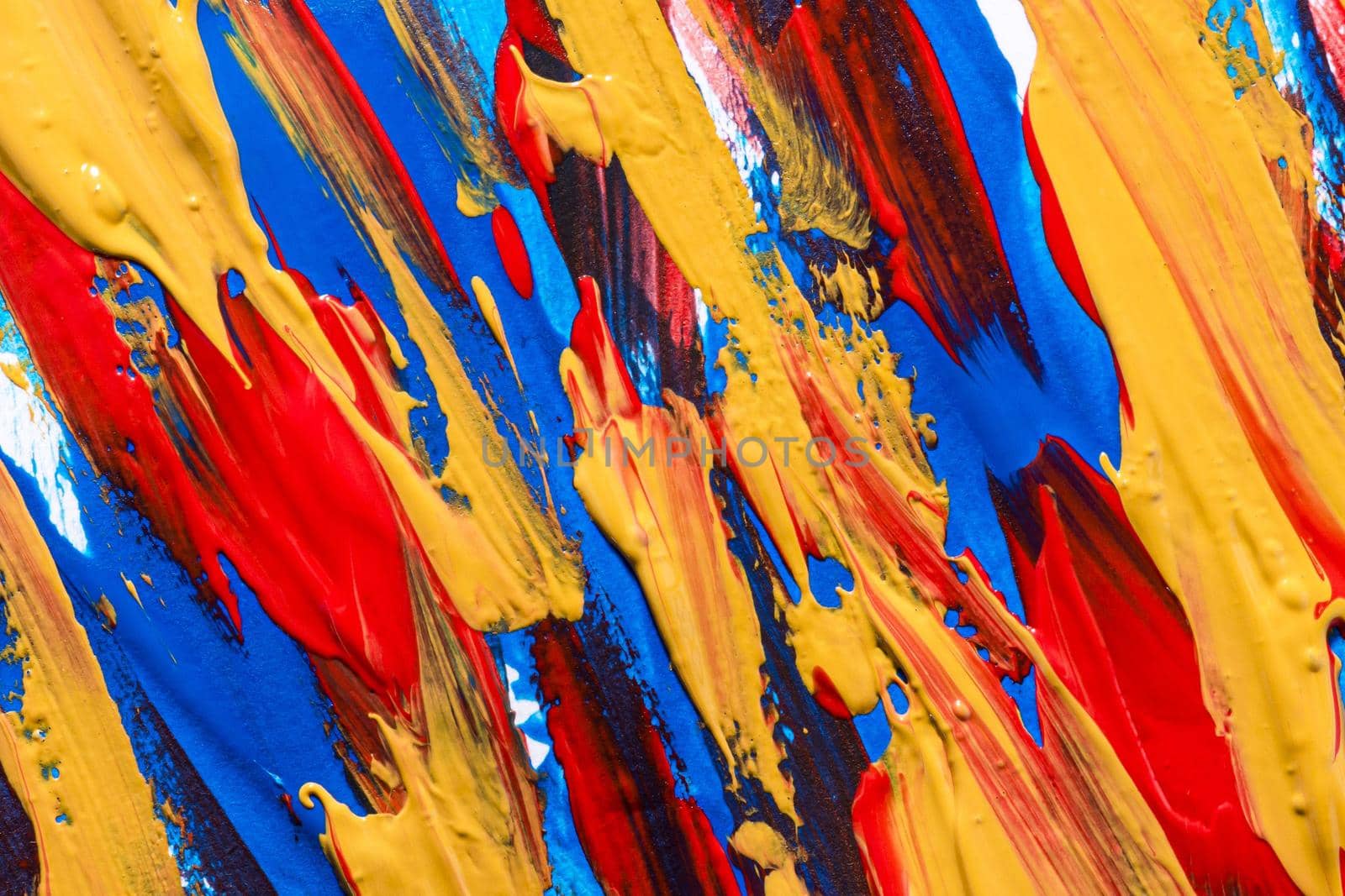 multicolored paint brush strokes surface. Resolution and high quality beautiful photo