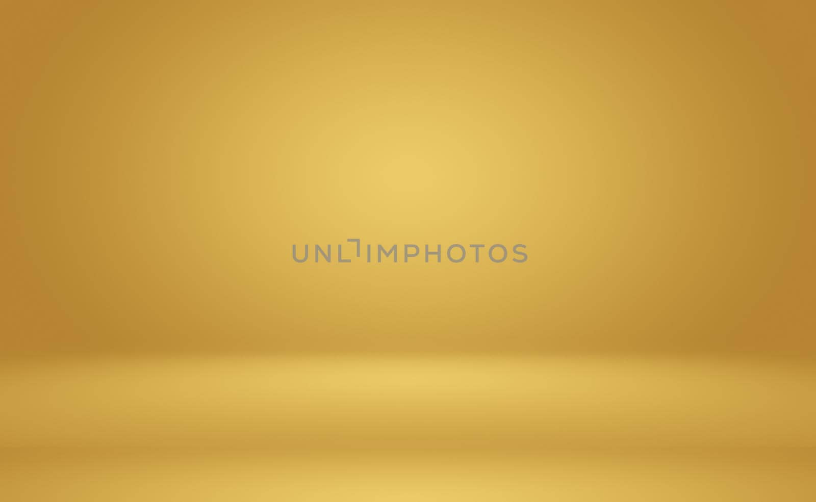 Abstract Luxury Gold yellow gradient studio wall, well use as background,layout,banner and product presentation