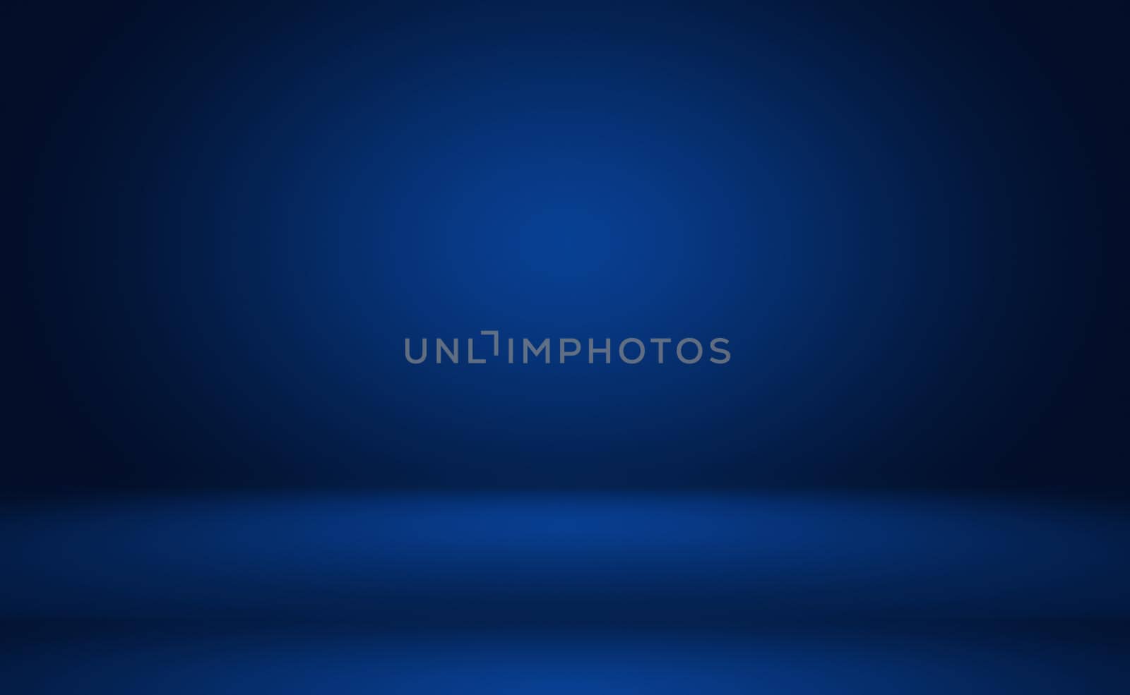 Abstract Luxury gradient Blue background. Smooth Dark blue with Black vignette Studio Banner