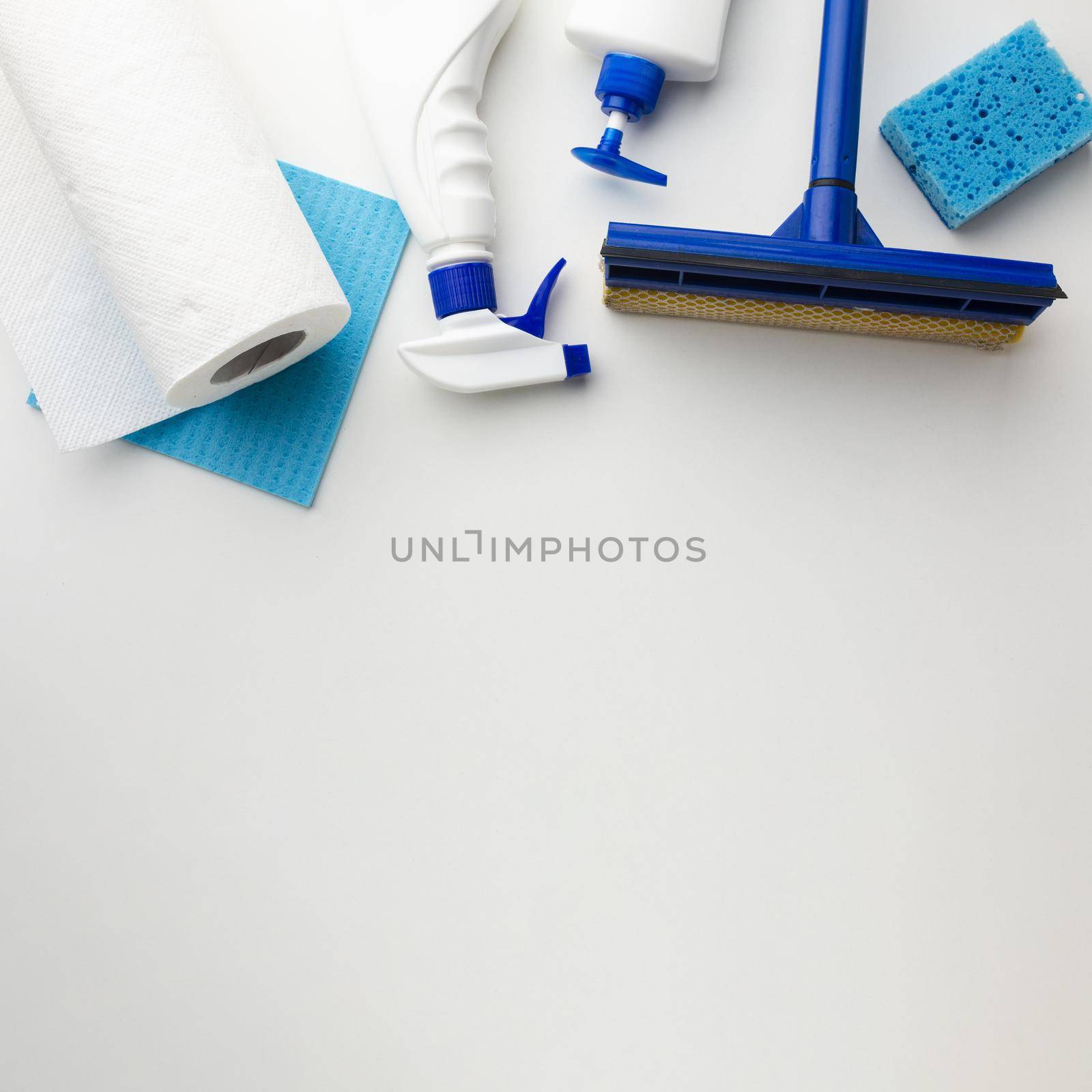 cleaning tools with copy space. Resolution and high quality beautiful photo