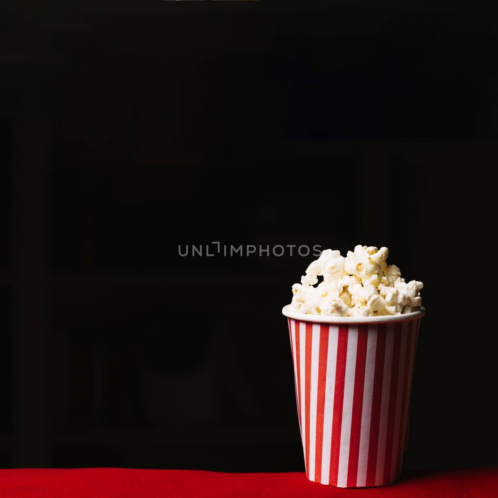 popcorn bucket cinema. High quality beautiful photo concept by Zahard