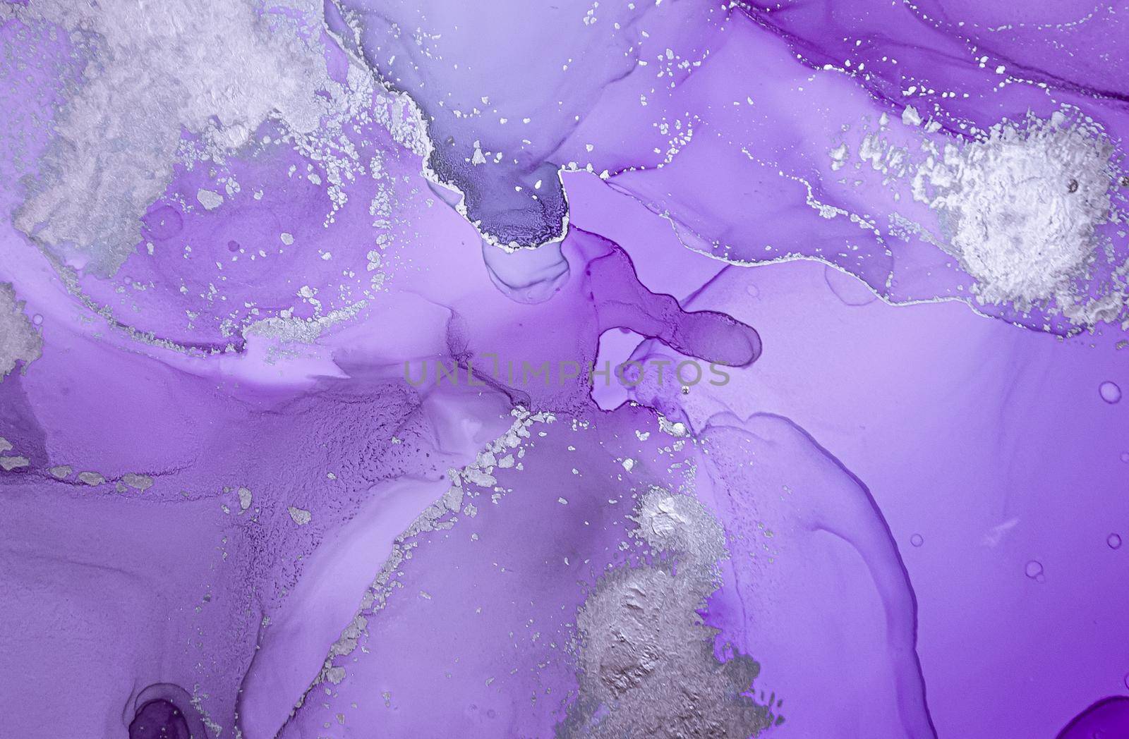Purple Liquid Paint Waves. Smoke Gray Alcohol Ink Background. Marble Abstract Print. Grunge Liquid Paint. Watercolor Flow Wall. Metallic Acrylic Art Texture. Fluid Liquid Paint Waves.