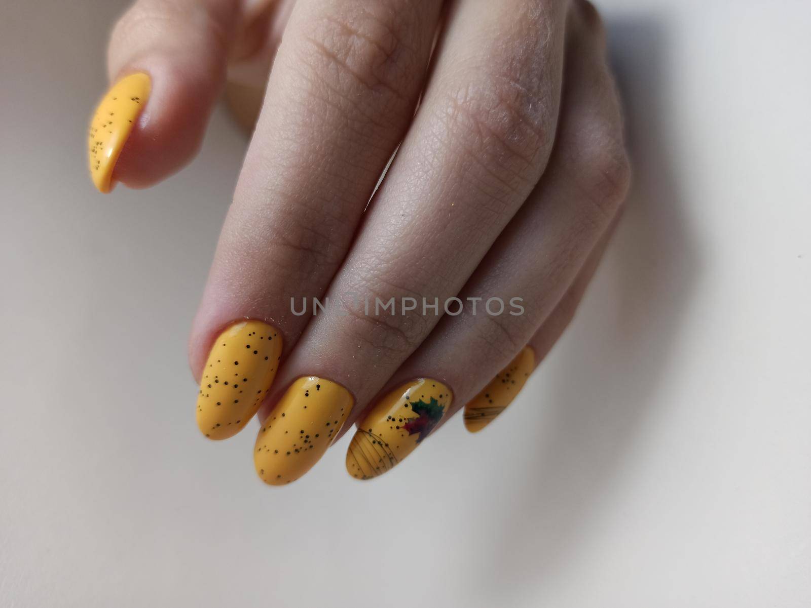 beautiful manicure always in a moda. High quality photo