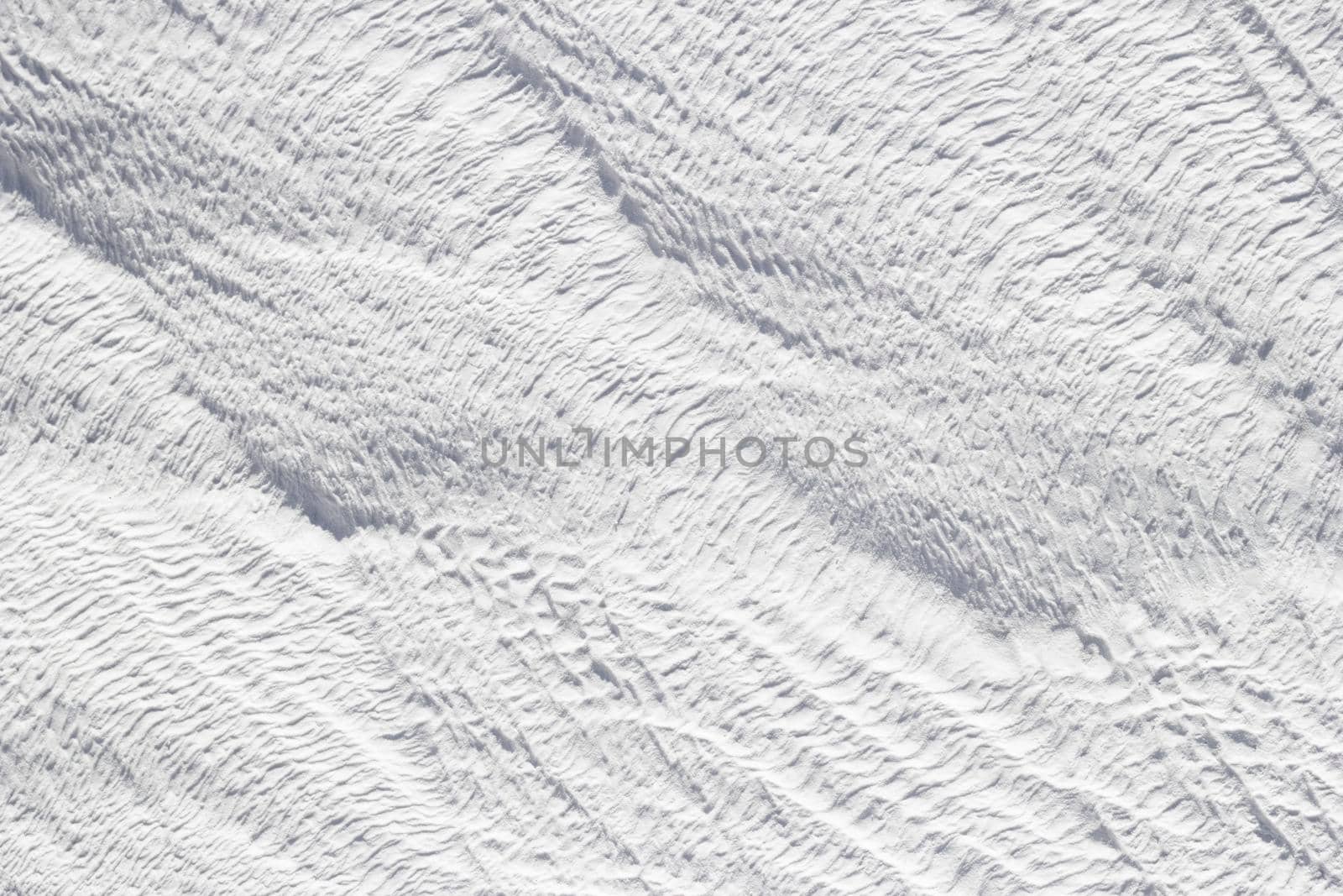 Gray - white texture of Pamukkale calcium travertine in Turkey, abstract pattern of the feathers close-up.